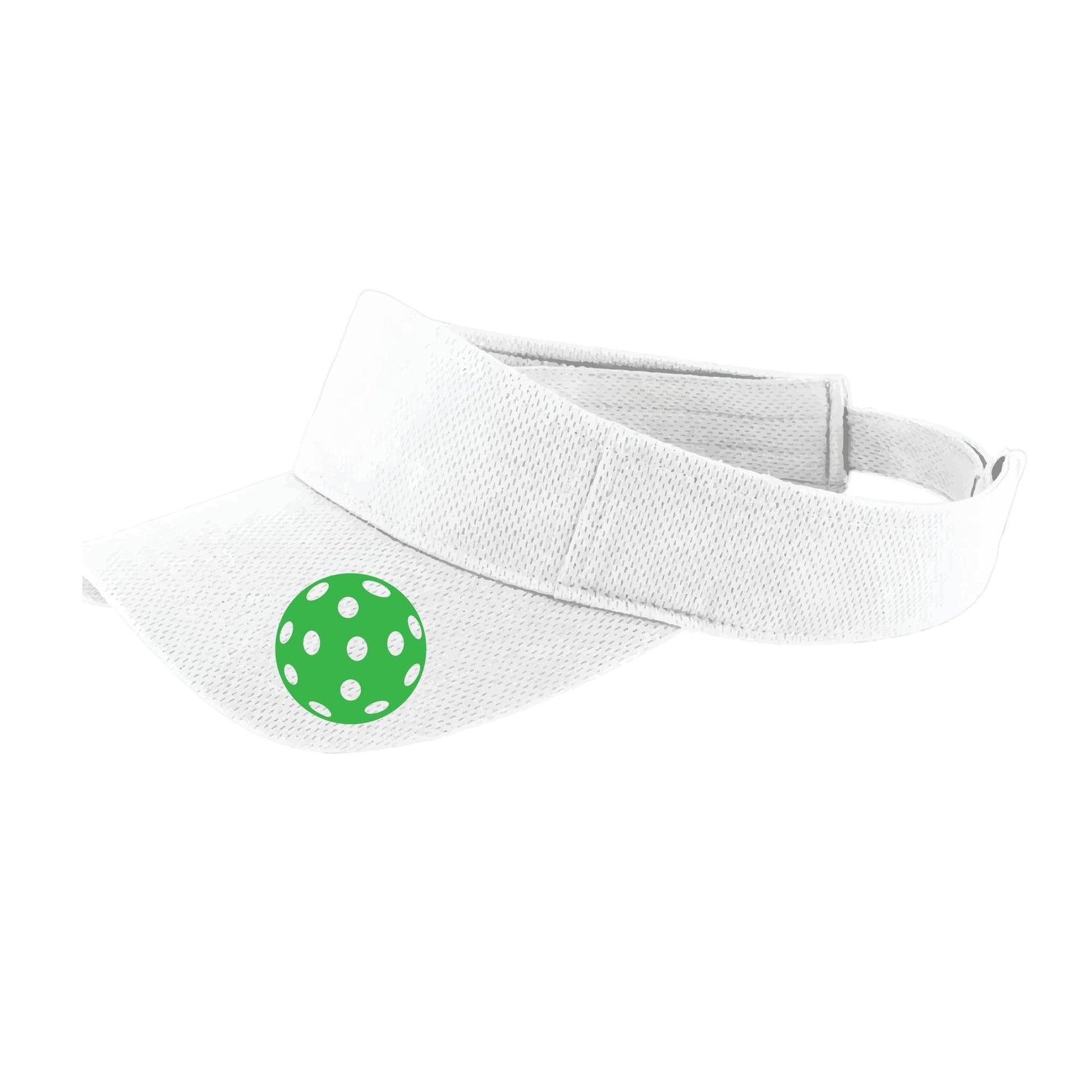 Green Pickleball (Customizable) | Pickleball Visors | Moisture Wicking 100% Polyester