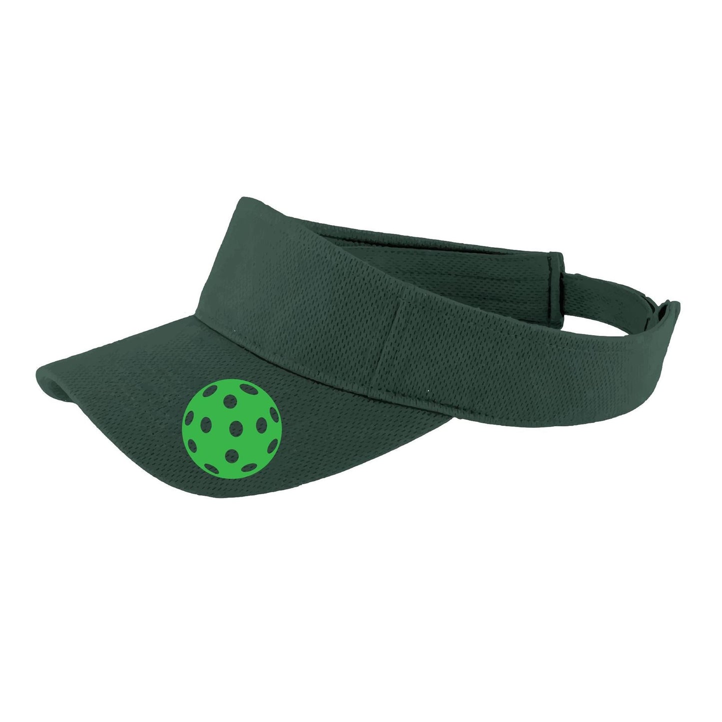Green Pickleball (Customizable) | Pickleball Visors | Moisture Wicking 100% Polyester