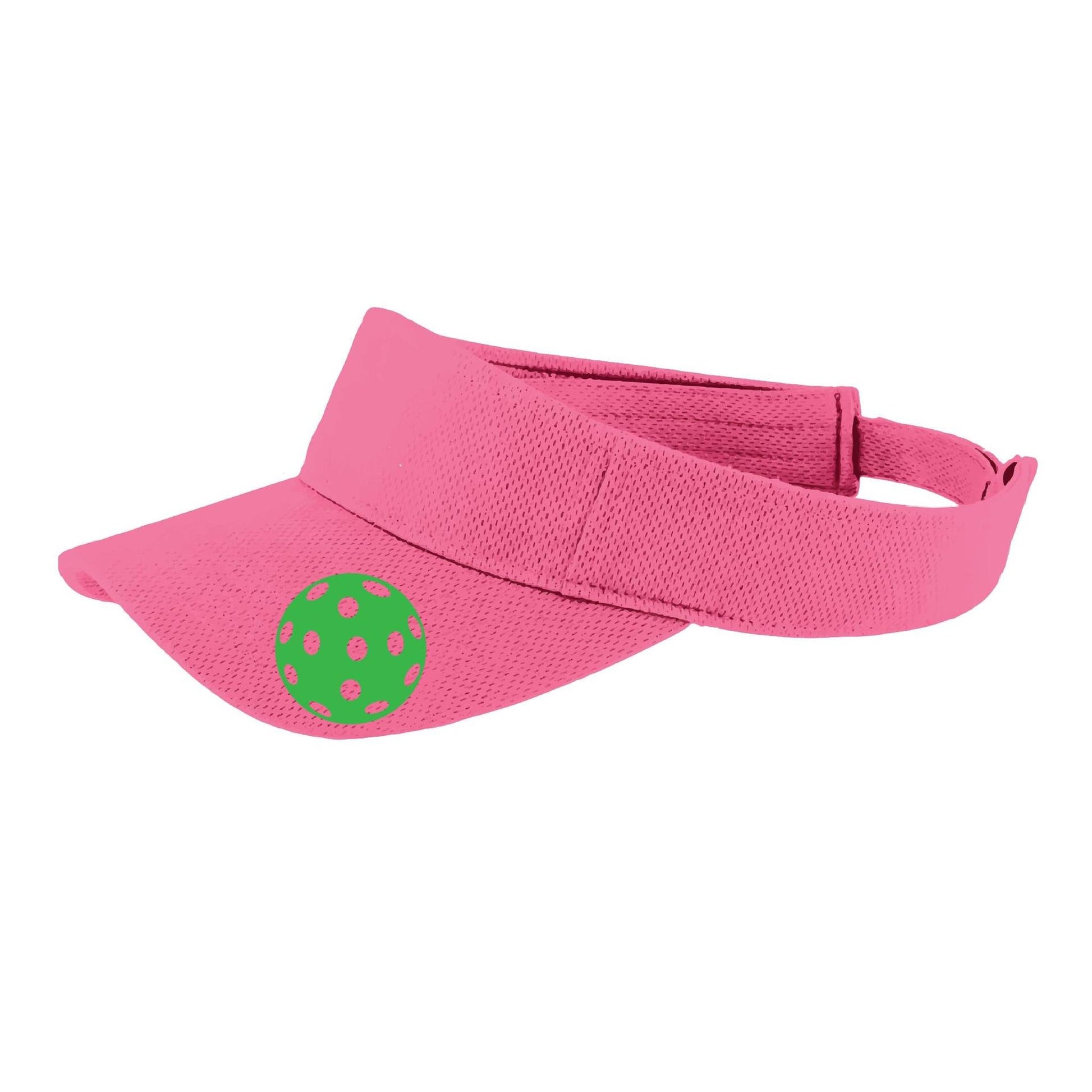 Green Pickleball (Customizable) | Pickleball Visors | Moisture Wicking 100% Polyester