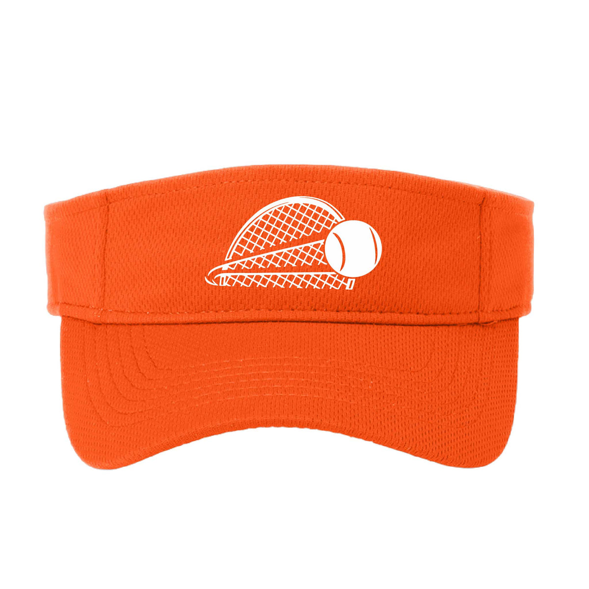 Half Racquet | Tennis Visors | Moisture Wicking 100% Polyester