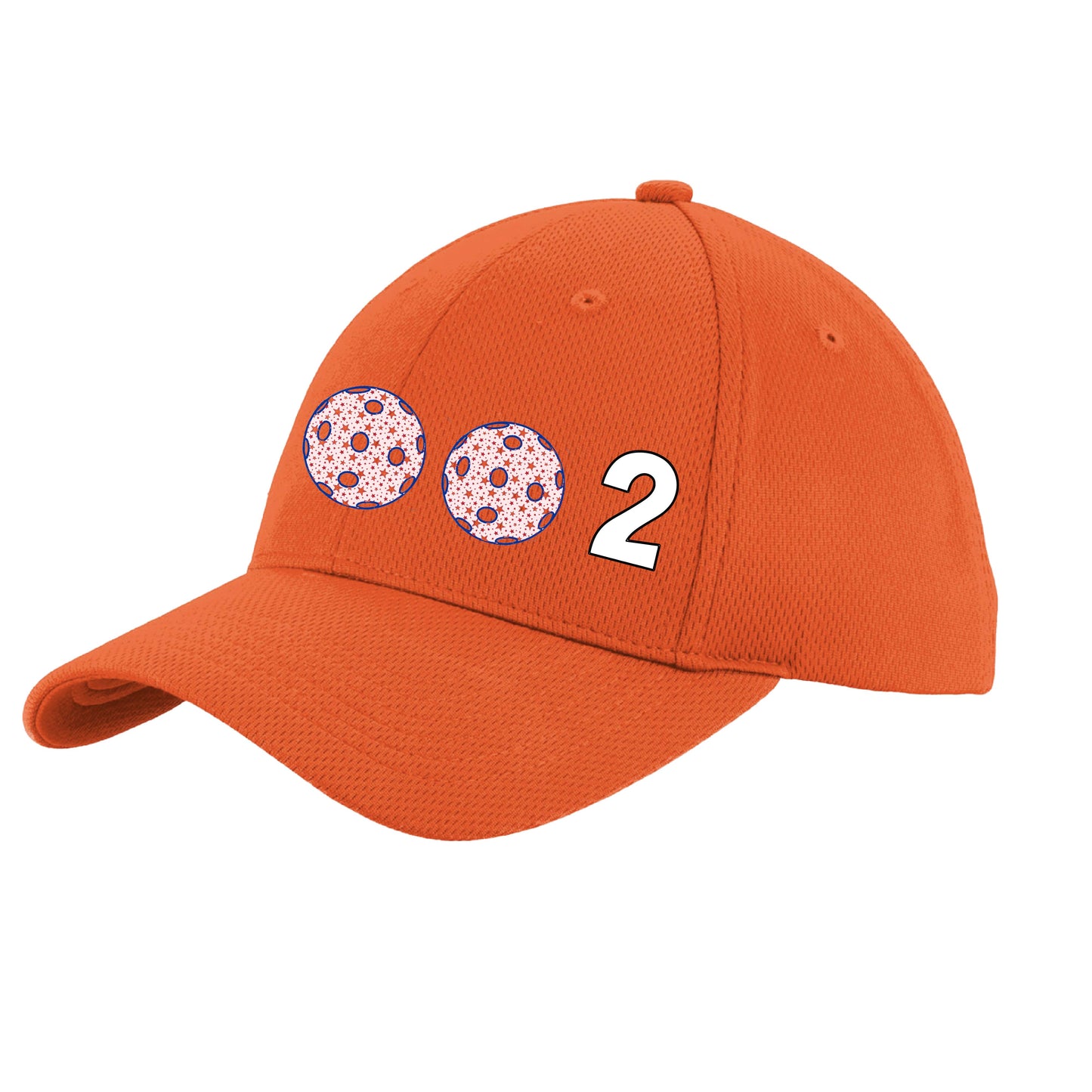 002 (Customizable 10 Pickleball Colors) | Pickleball Hat | Moisture-Wicking 100% Polyester