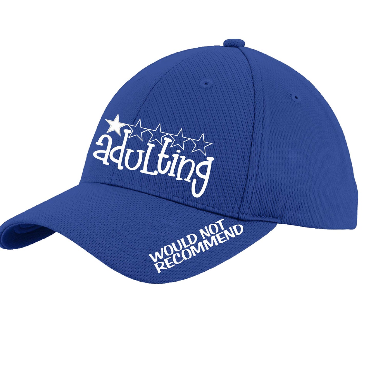 Adulting 1 Star - Would Not Recommend | Performance Hat | Moisture-Wicking 100% Polyester