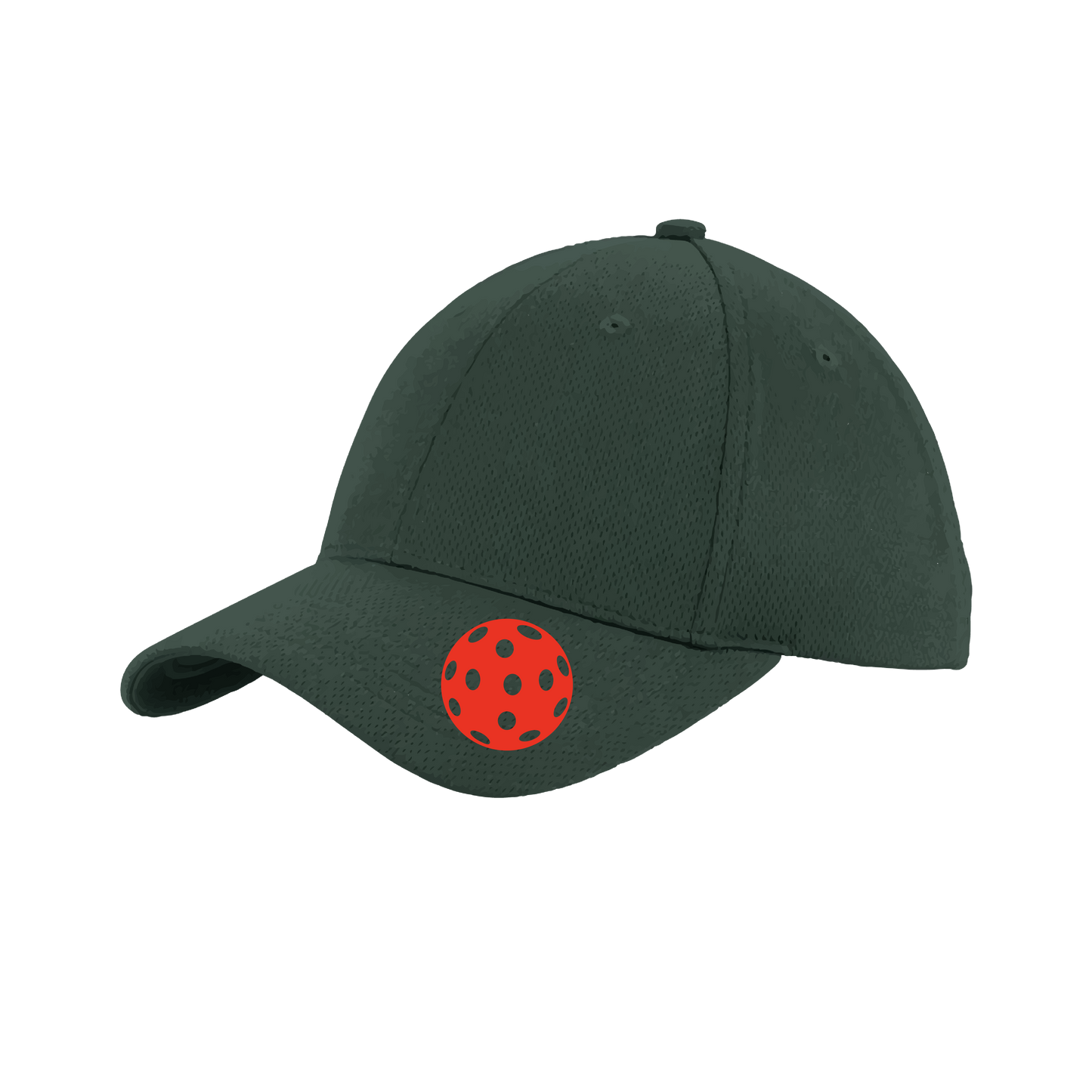 Red Pickleball (Customizable) | Pickleball Hat | Moisture-Wicking 100% Polyester