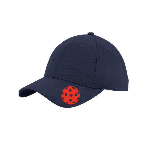 Red Pickleball (Customizable) | Pickleball Hat | Moisture-Wicking 100% Polyester