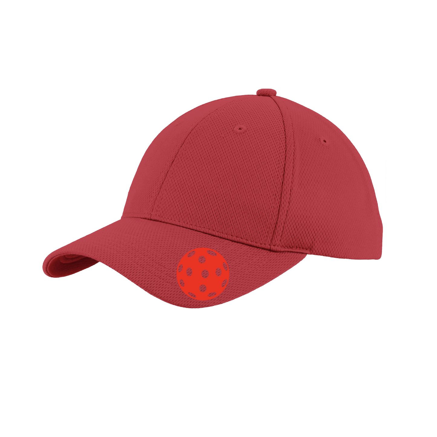 Red Pickleball (Customizable) | Pickleball Hat | Moisture-Wicking 100% Polyester