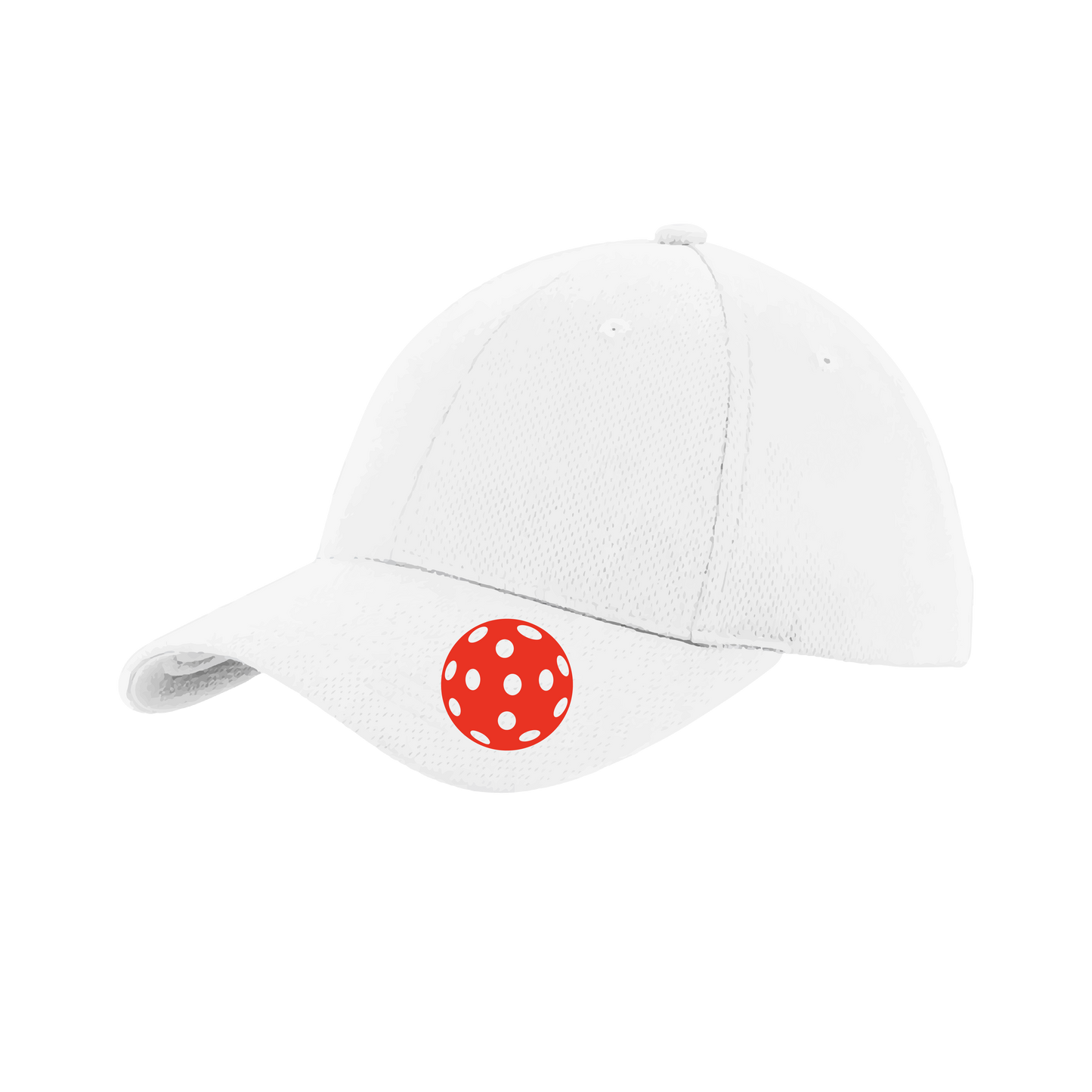 Red Pickleball (Customizable) | Pickleball Hat | Moisture-Wicking 100% Polyester