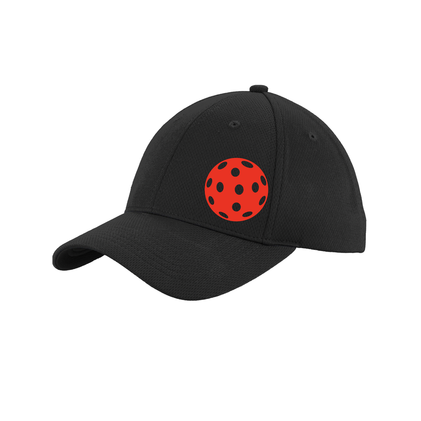 Red Pickleball (Customizable) | Pickleball Hat | Moisture-Wicking 100% Polyester