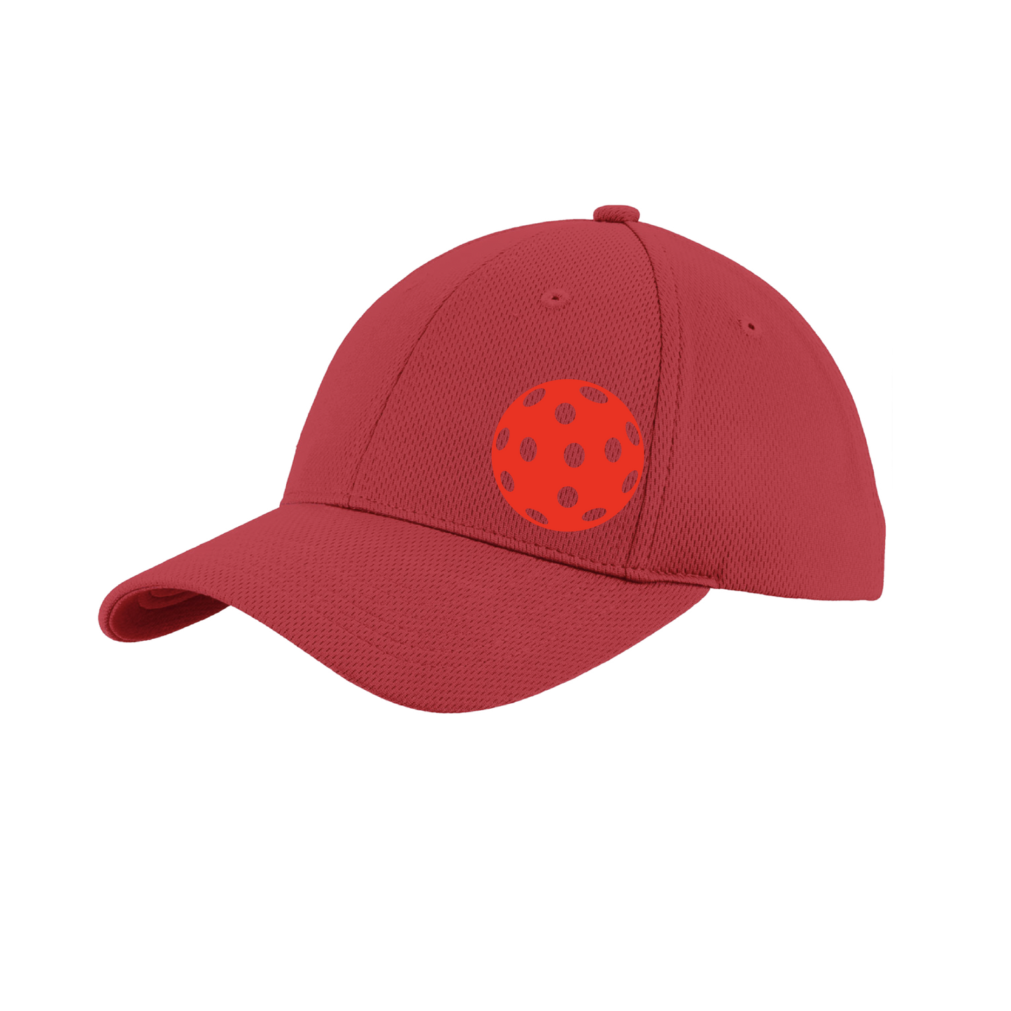 Red Pickleball (Customizable) | Pickleball Hat | Moisture-Wicking 100% Polyester