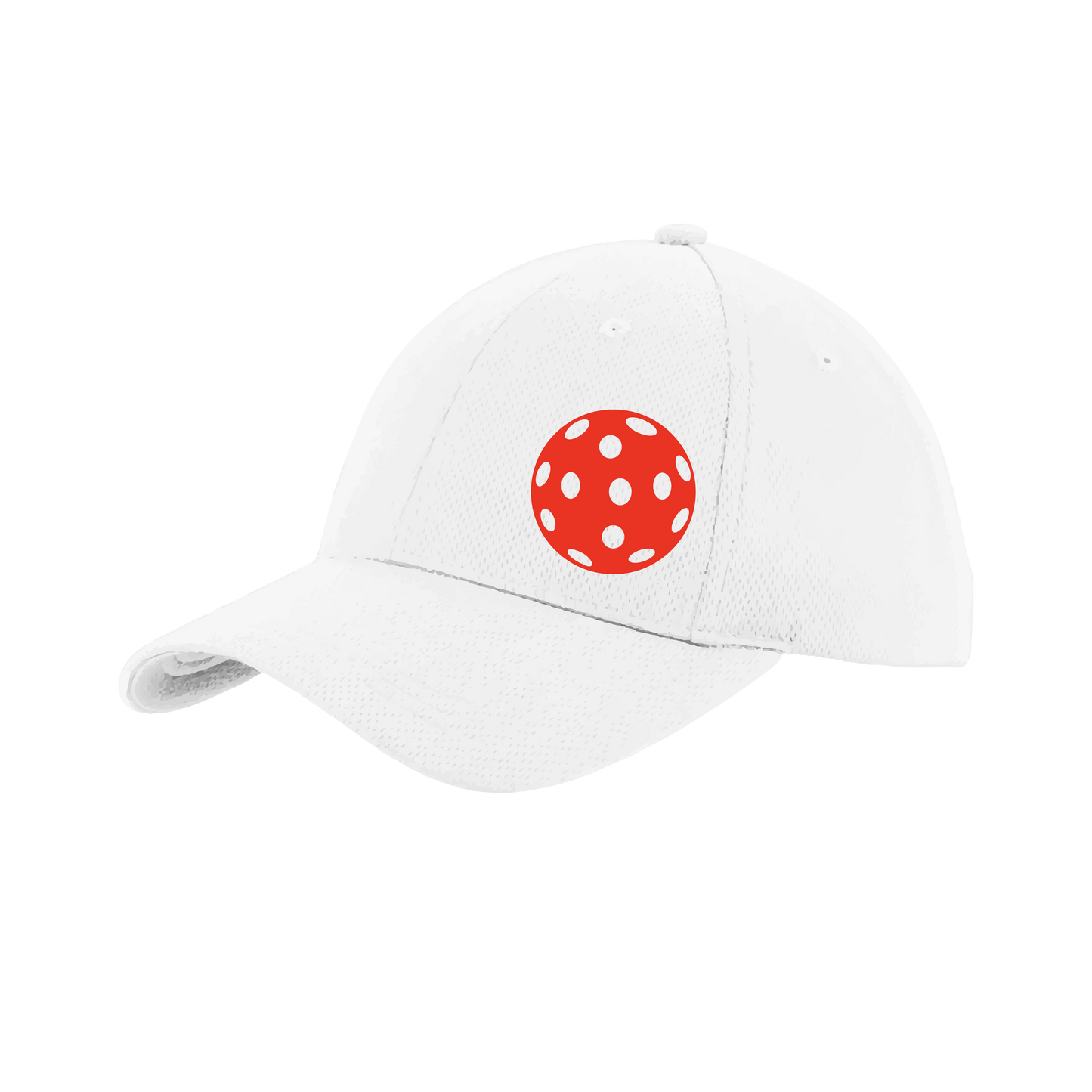 Red Pickleball (Customizable) | Pickleball Hat | Moisture-Wicking 100% Polyester