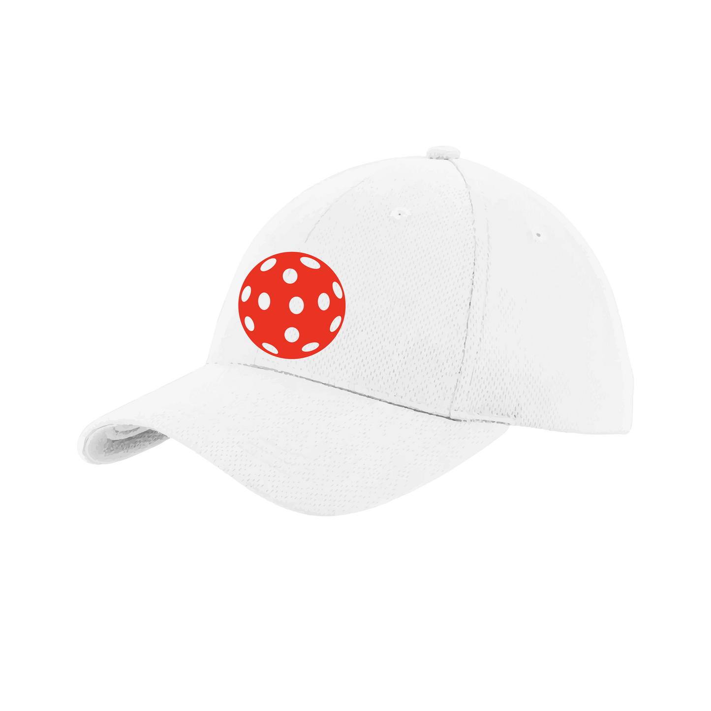 Red Pickleball (Customizable) | Pickleball Hat | Moisture-Wicking 100% Polyester