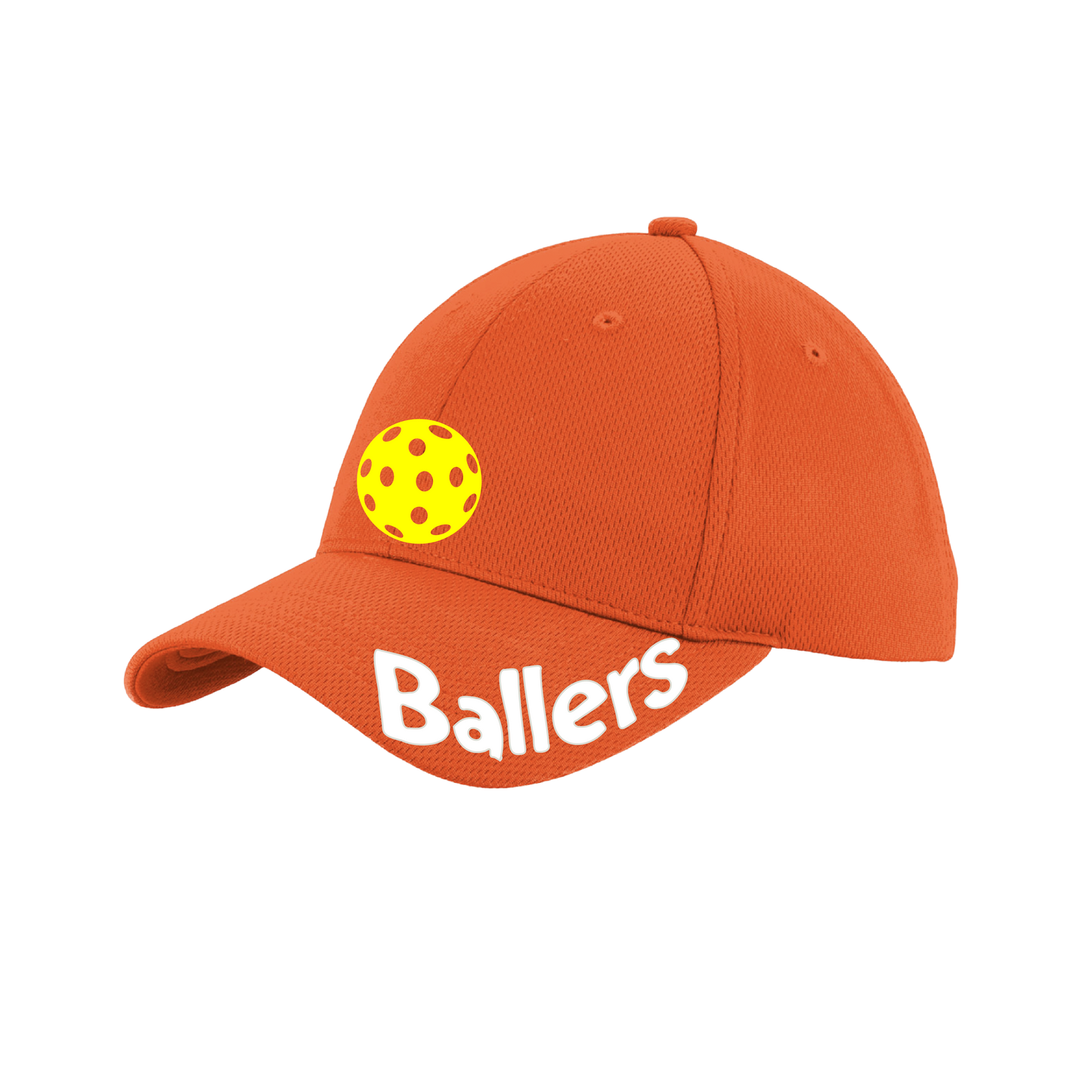 Ballers With Pickleballs (Customizable) | Pickleball Hat | Moisture-Wicking 100% Polyester