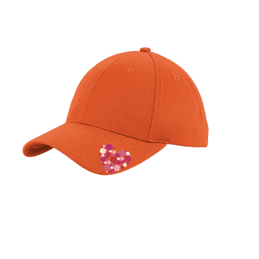 This polyester pickleball hat features PosiCharge Technology, and is ideal for active pickleball players to help them stay focused on the game. It features a breathable, moisture-wicking material with closed-hole flat back mesh, and adjustable back closure for adult sizes. Stay cool, comfortable, and stylish with this pickleball hat.