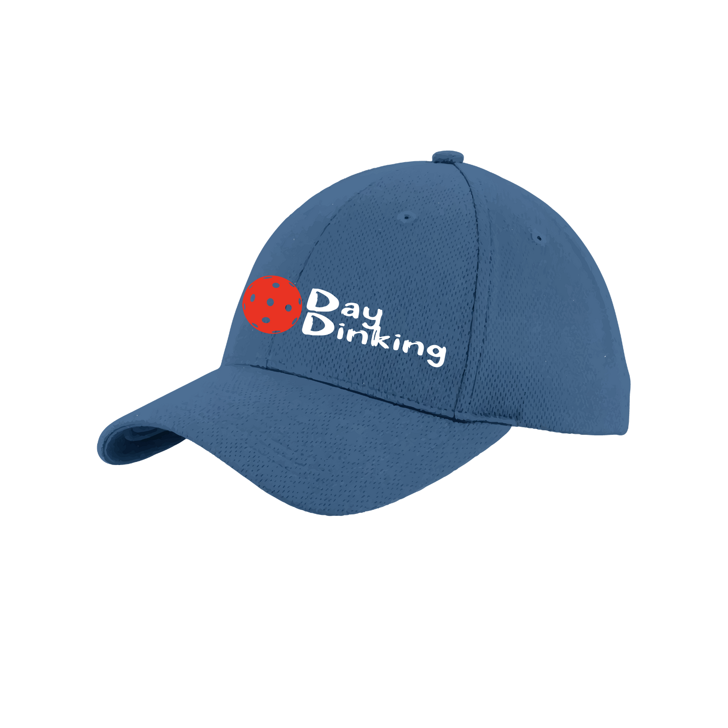 Day Dinking with Pickleballs (Customizable) | Pickleball Hat | Moisture-Wicking 100% Polyester