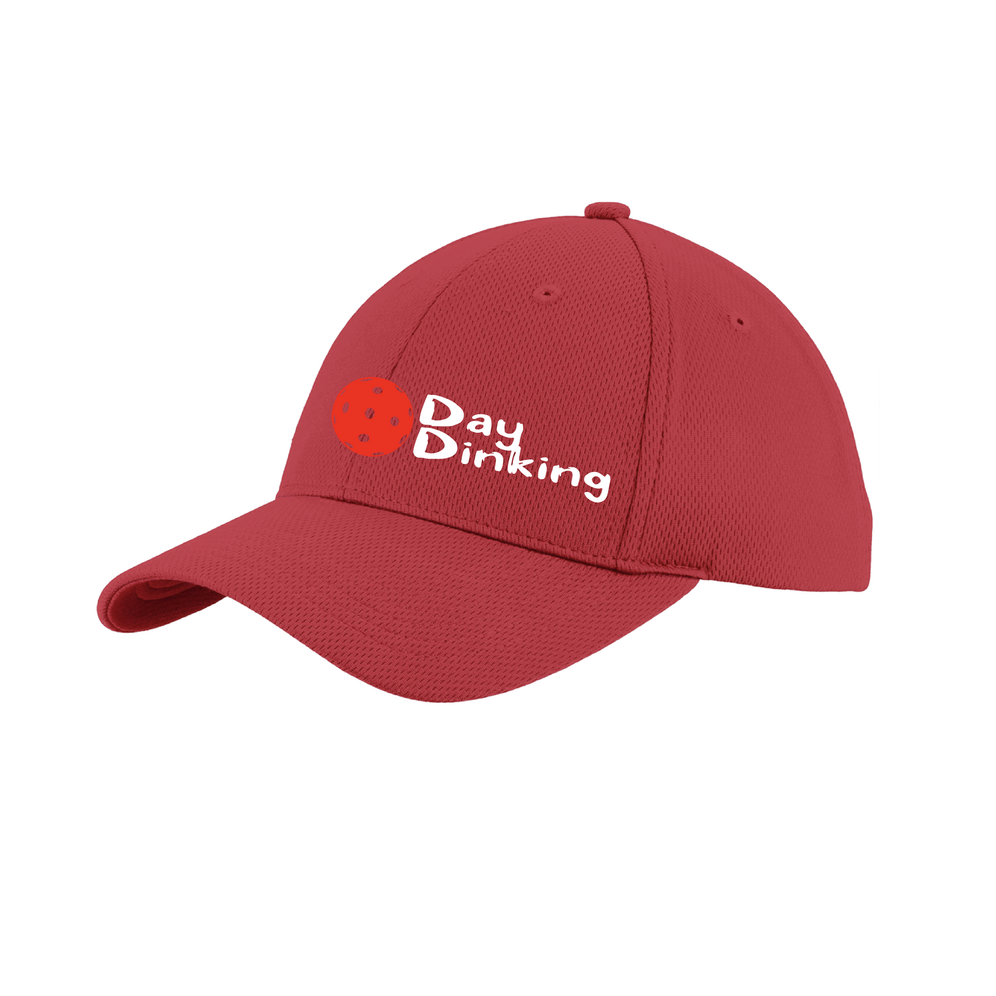 Day Dinking with Pickleballs (Customizable) | Pickleball Hat | Moisture-Wicking 100% Polyester