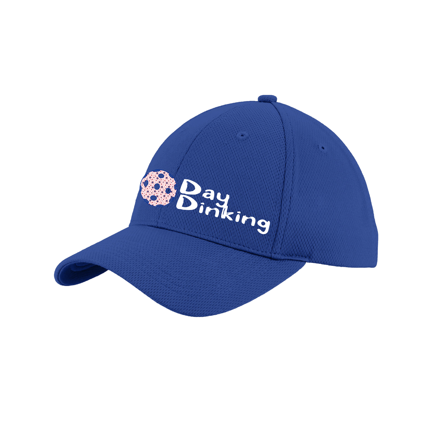 Day Dinking with Pickleballs (Customizable) | Pickleball Hat | Moisture-Wicking 100% Polyester