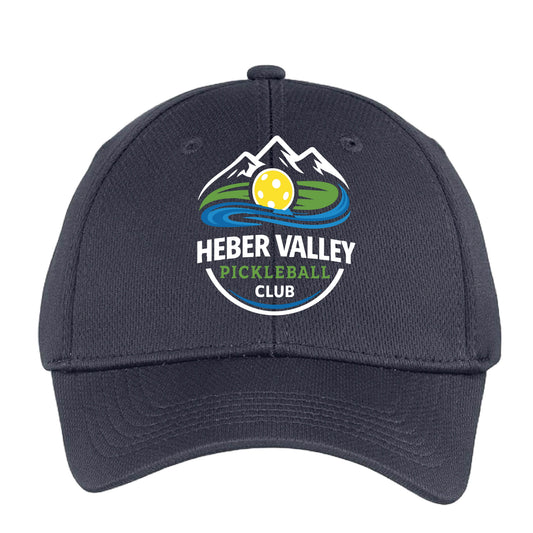 Heber Valley Pickleball Club | Pickleball Hat | Moisture-Wicking 100% Polyester