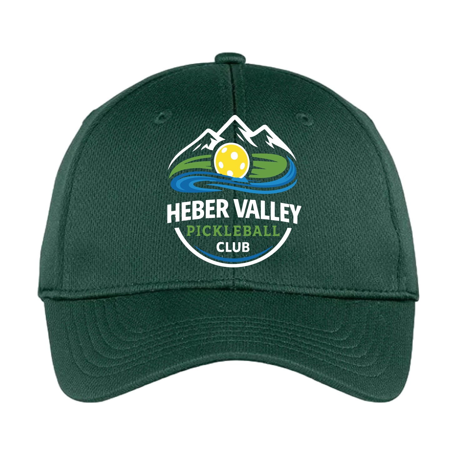 Heber Valley Pickleball Club | Pickleball Hat | Moisture-Wicking 100% Polyester