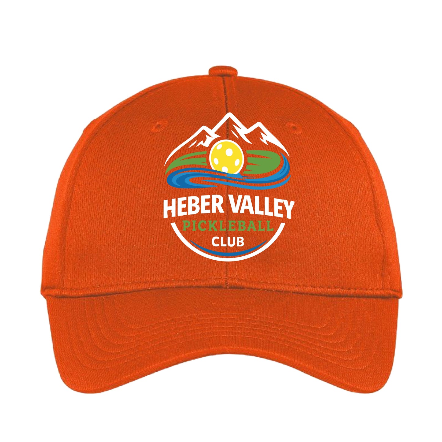 Heber Valley Pickleball Club | Pickleball Hat | Moisture-Wicking 100% Polyester