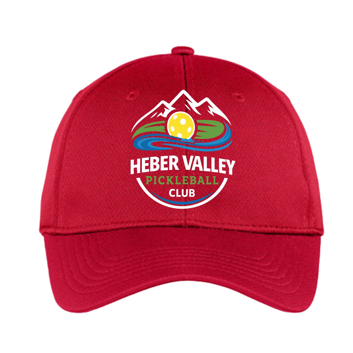 Heber Valley Pickleball Club | Pickleball Hat | Moisture-Wicking 100% Polyester