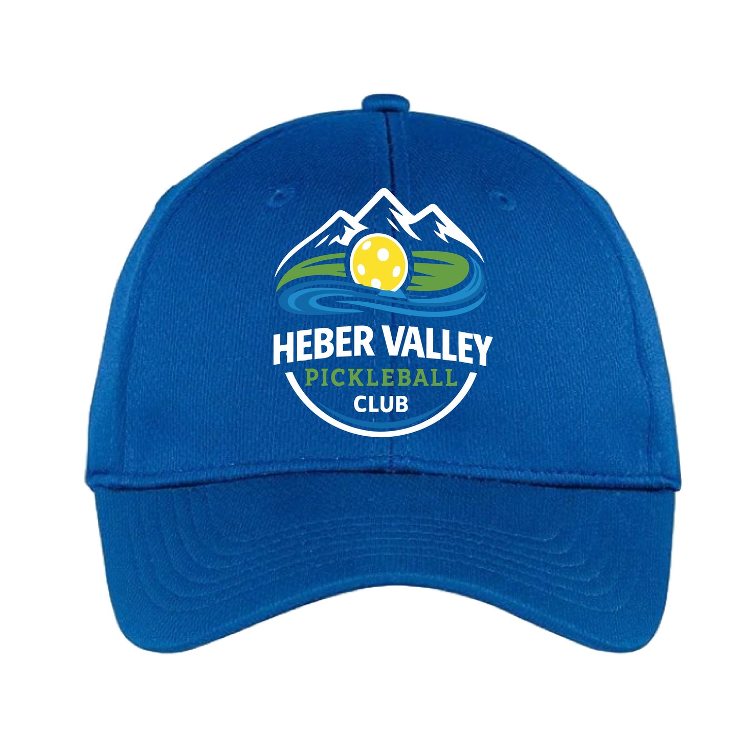 Heber Valley Pickleball Club | Pickleball Hat | Moisture-Wicking 100% Polyester