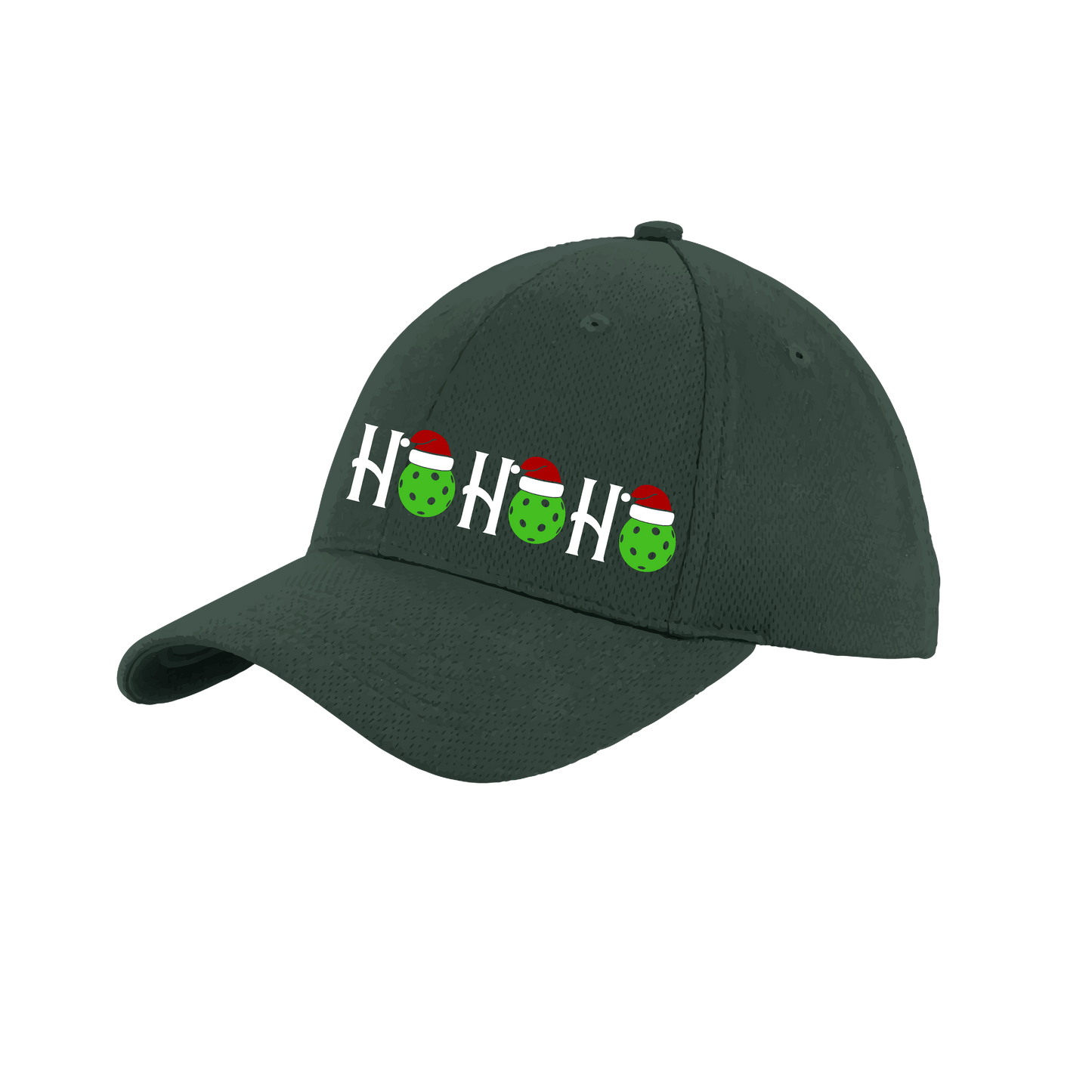 Ho Ho Ho | Pickleball Hat | Moisture-Wicking 100% Polyester