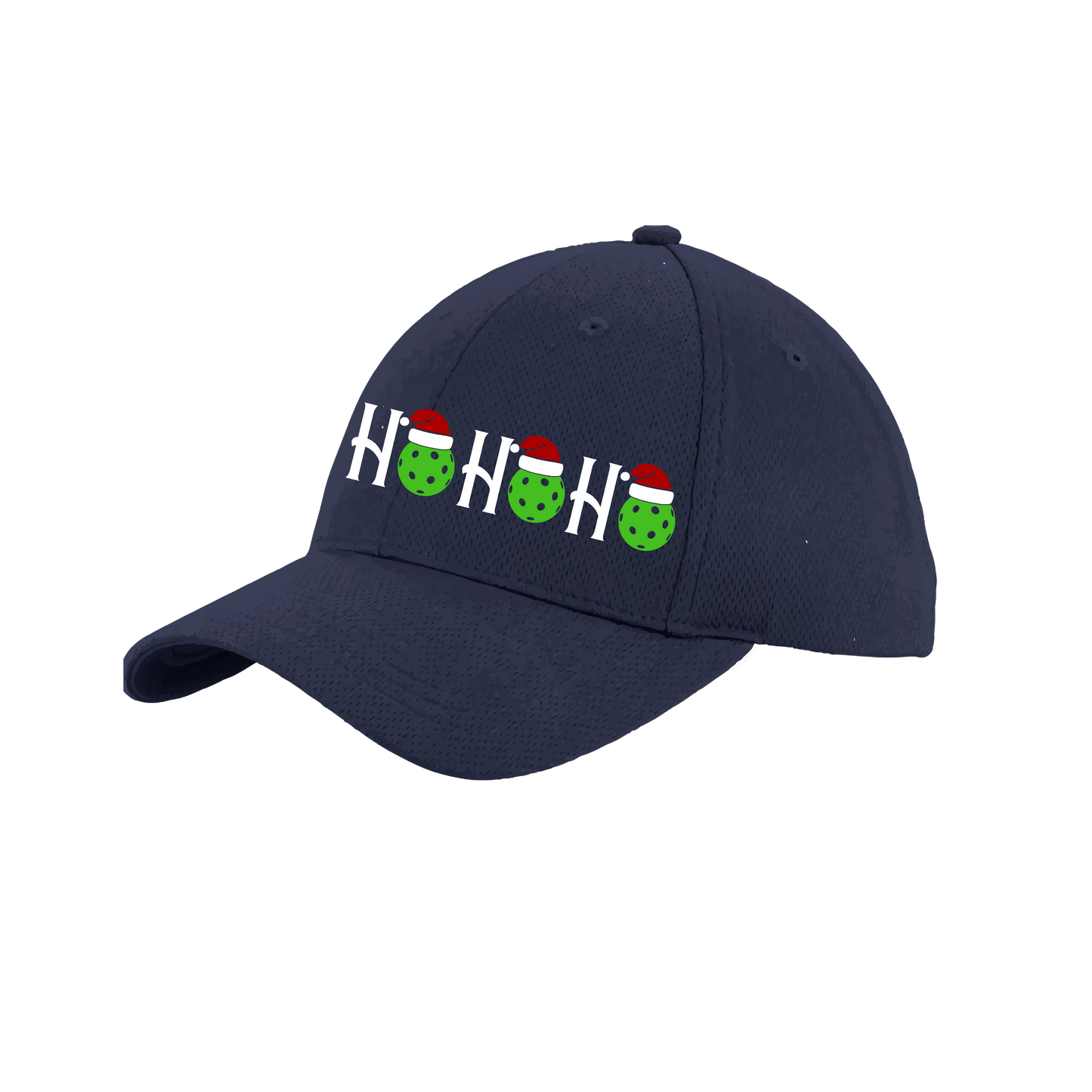 Ho Ho Ho | Pickleball Hat | Moisture-Wicking 100% Polyester