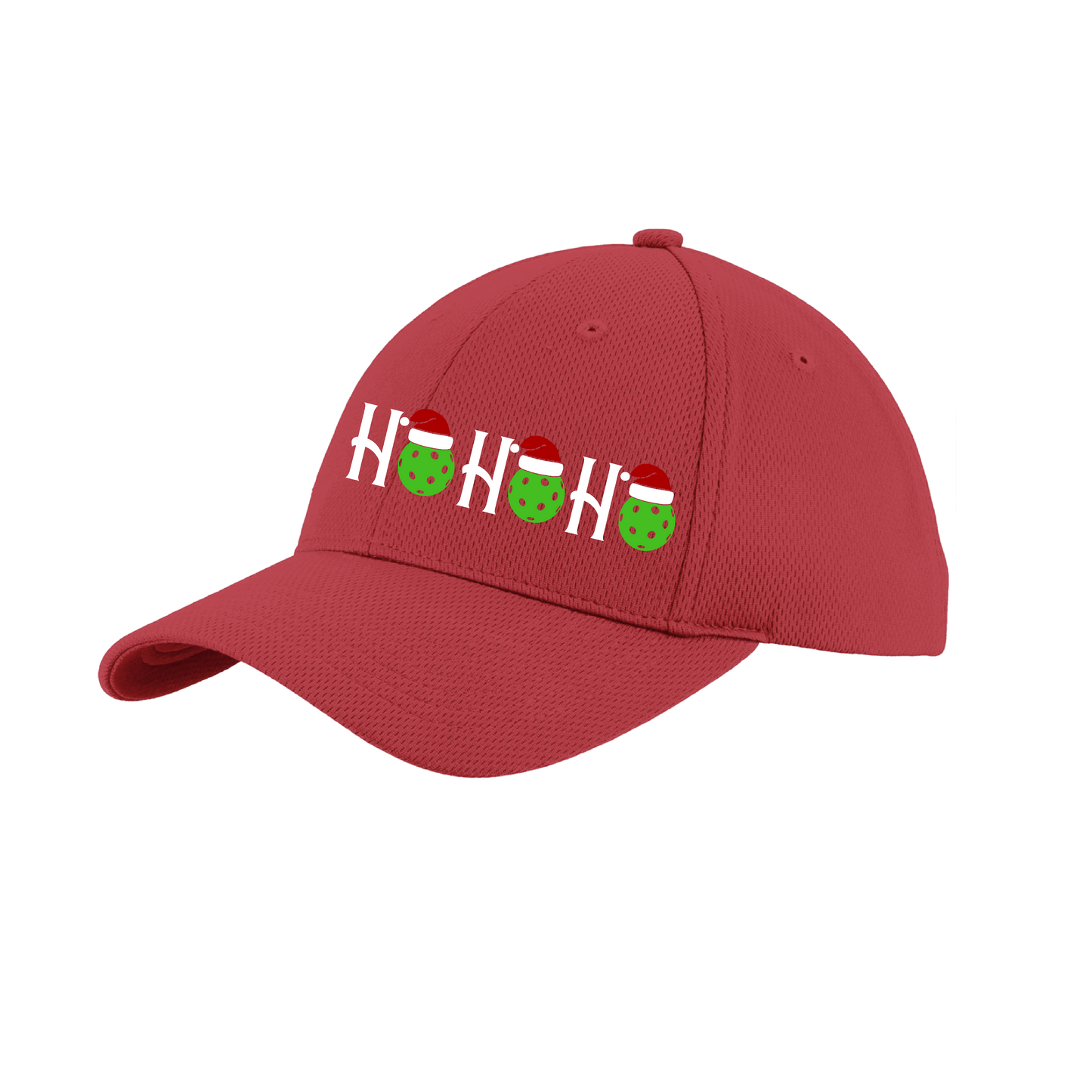 Ho Ho Ho | Pickleball Hat | Moisture-Wicking 100% Polyester