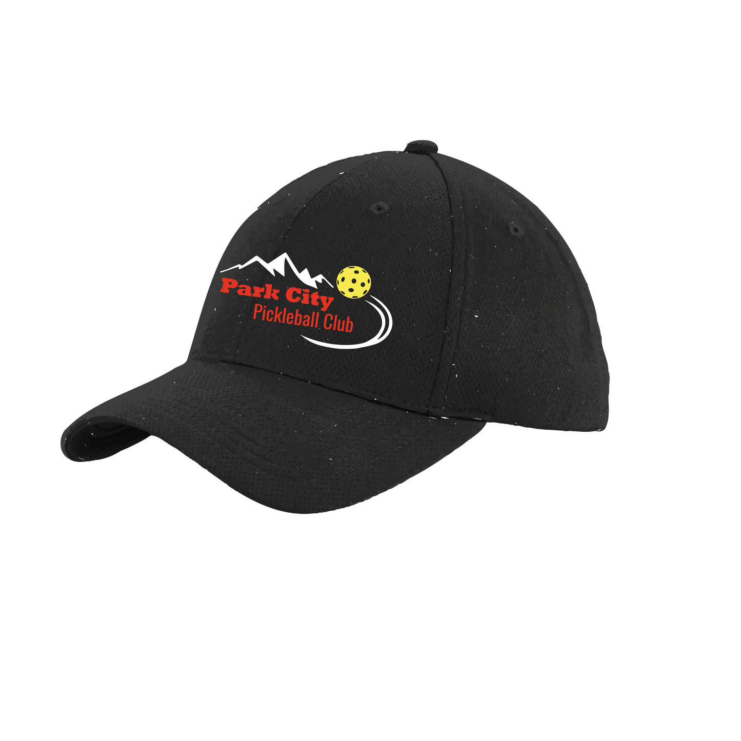 Park City Pickleball Club | Pickleball Hat | Moisture-Wicking 100% Polyester