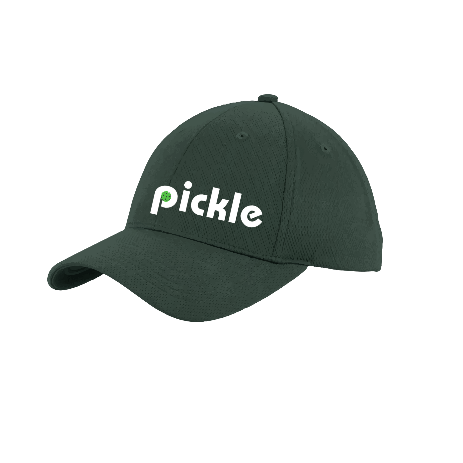 This high-performance pickleball hat is designed to keep the focus on the game and not the sun. Crafted with 100% polyester with closed-hole mesh and PosiCharge Technology, it has a hock and loop closure that ensures a perfect fit for every adult. Look great and stay cool with this functional hat.