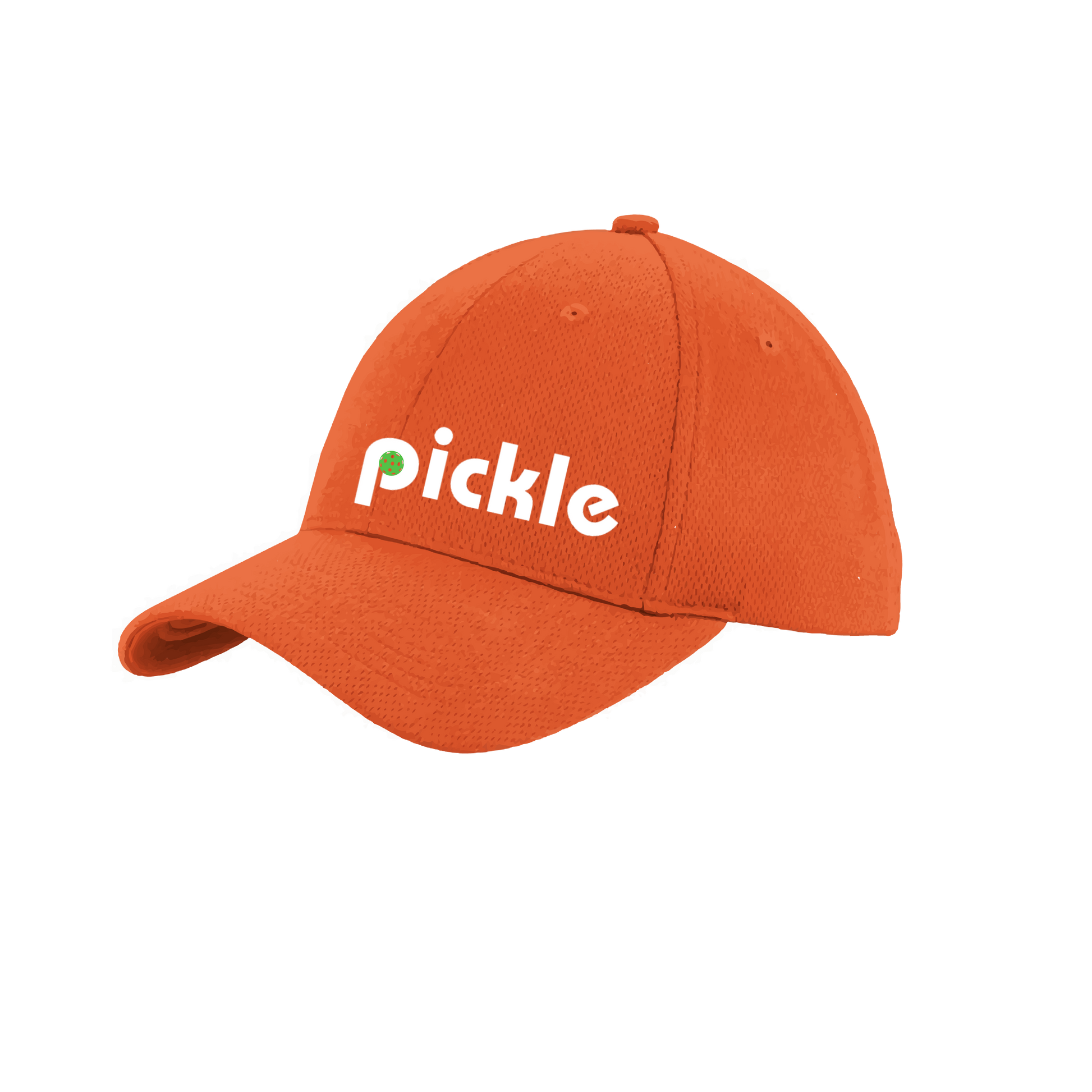 This high-performance pickleball hat is designed to keep the focus on the game and not the sun. Crafted with 100% polyester with closed-hole mesh and PosiCharge Technology, it has a hock and loop closure that ensures a perfect fit for every adult. Look great and stay cool with this functional hat.