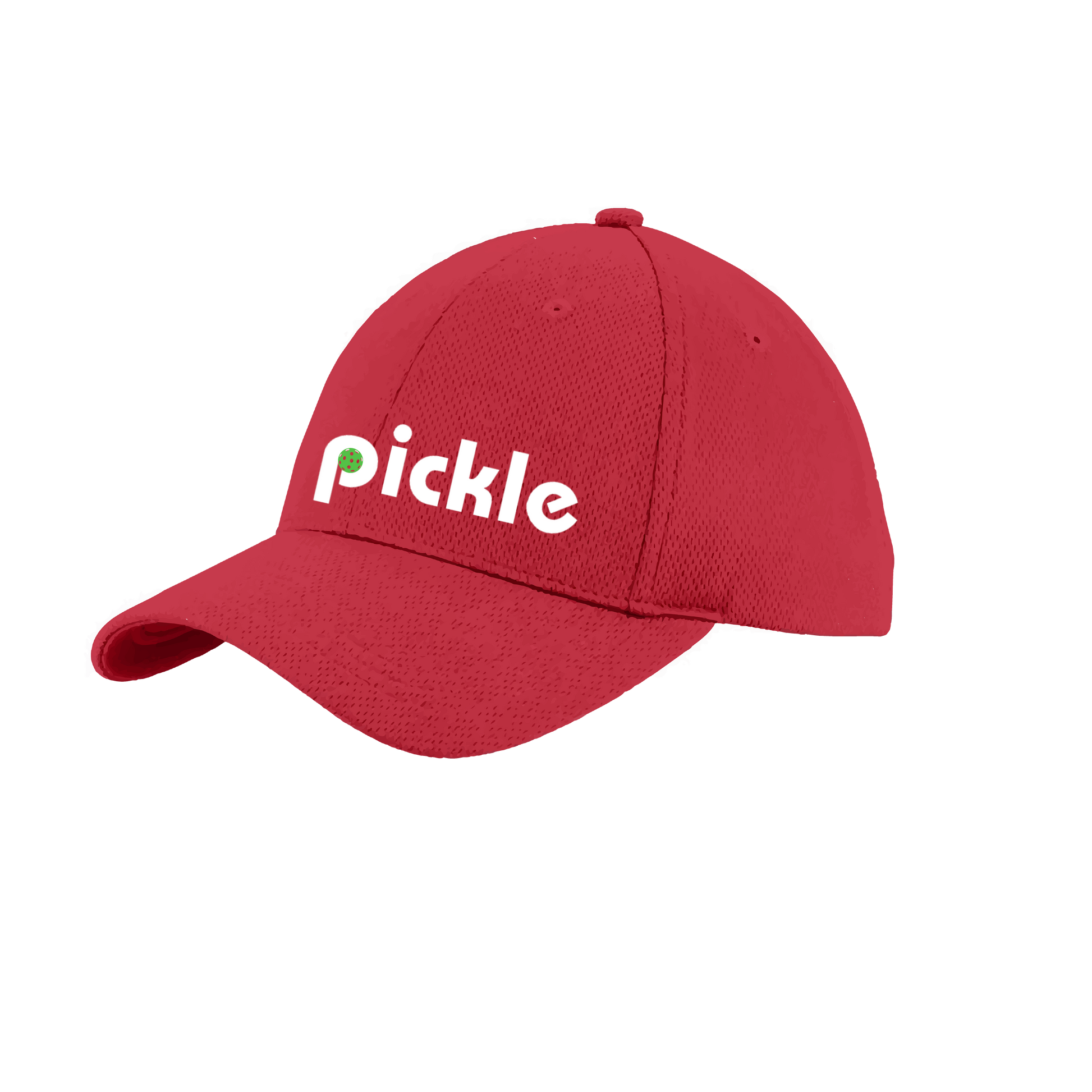 This high-performance pickleball hat is designed to keep the focus on the game and not the sun. Crafted with 100% polyester with closed-hole mesh and PosiCharge Technology, it has a hock and loop closure that ensures a perfect fit for every adult. Look great and stay cool with this functional hat.