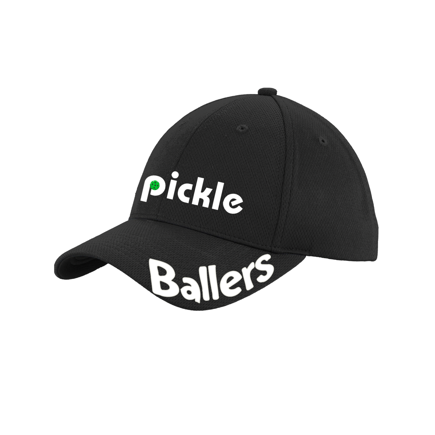 Pickle Ballers | Pickleball Hat | Moisture-Wicking 100% Polyester