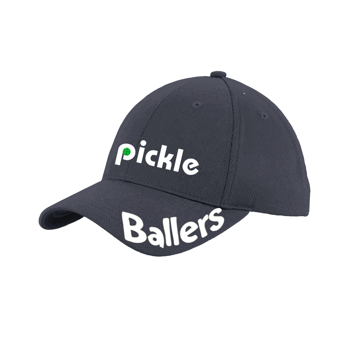 Pickle Ballers | Pickleball Hat | Moisture-Wicking 100% Polyester