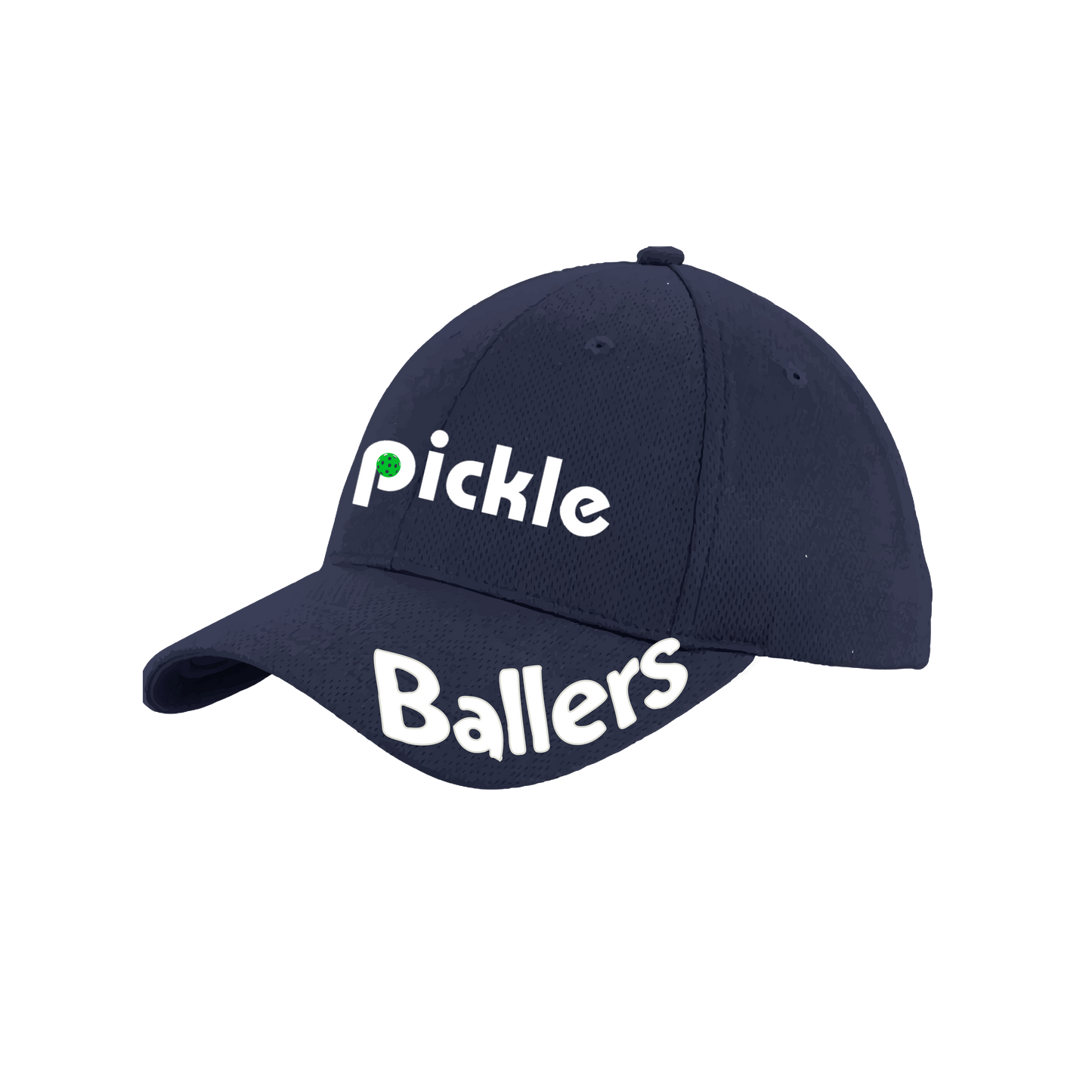 Pickle Ballers | Pickleball Hat | Moisture-Wicking 100% Polyester