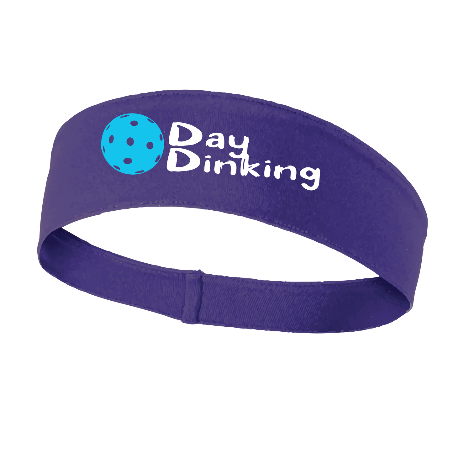 Day Dinking With Pickleballs (Customizable) | Pickleball Headband | 100% Polyester