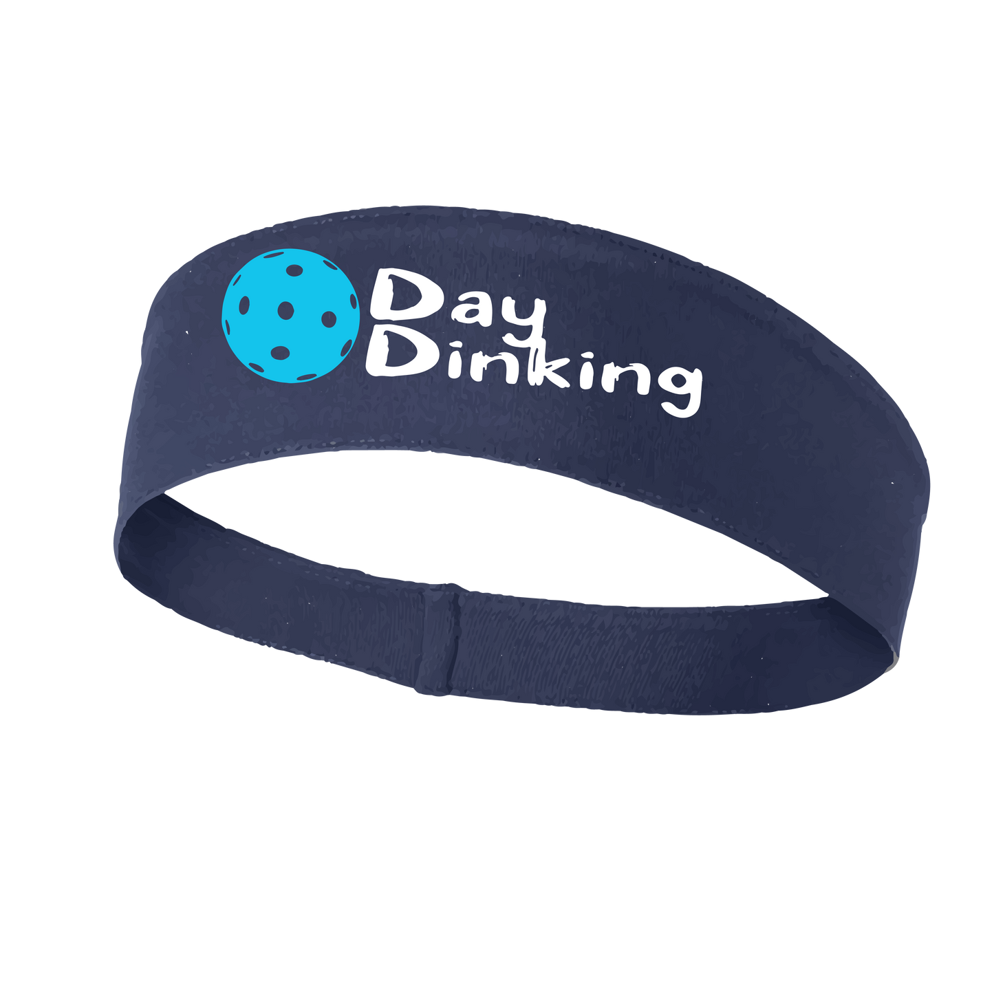 Day Dinking With Pickleballs (Customizable) | Pickleball Headband | 100% Polyester