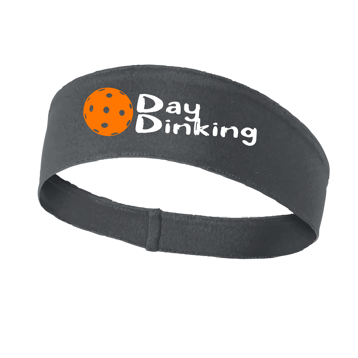 Day Dinking With Pickleballs (Customizable) | Pickleball Headband | 100% Polyester