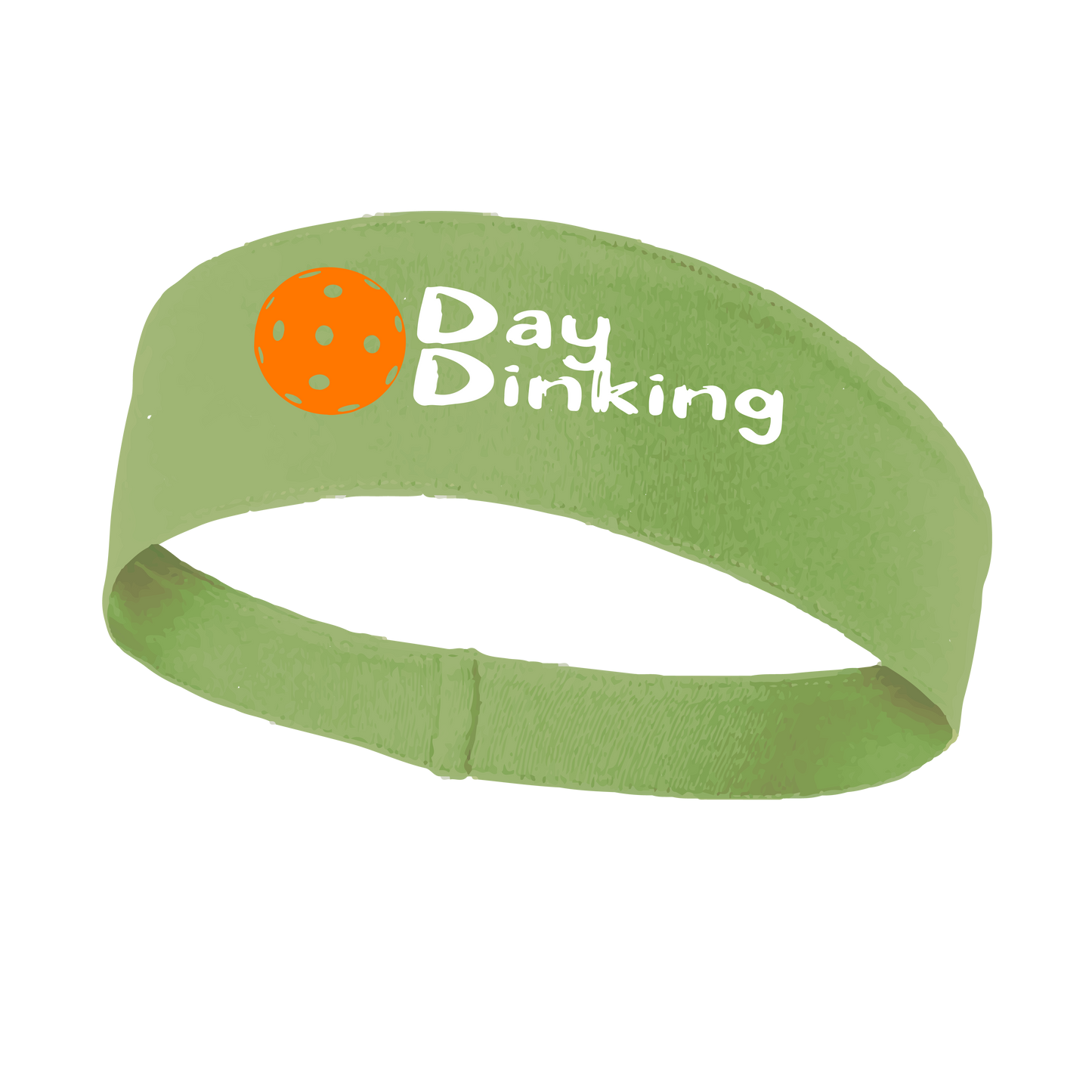 Day Dinking With Pickleballs (Customizable) | Pickleball Headband | 100% Polyester