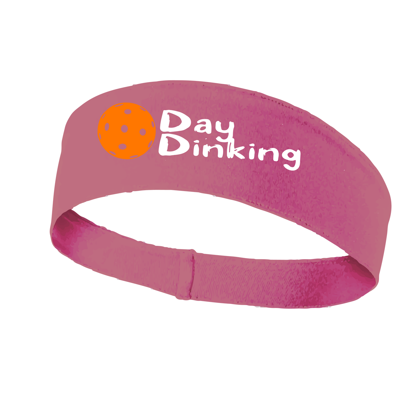 Day Dinking With Pickleballs (Customizable) | Pickleball Headband | 100% Polyester