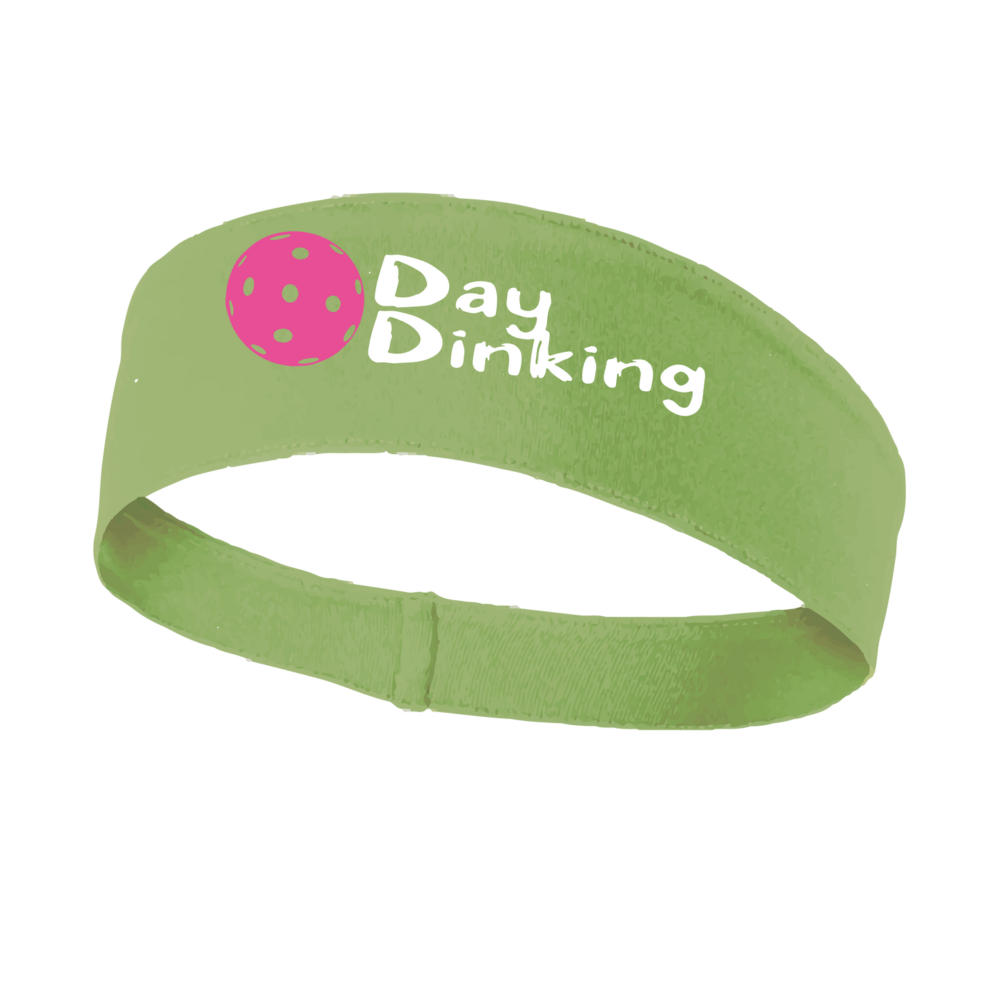 Day Dinking With Pickleballs (Customizable) | Pickleball Headband | 100% Polyester