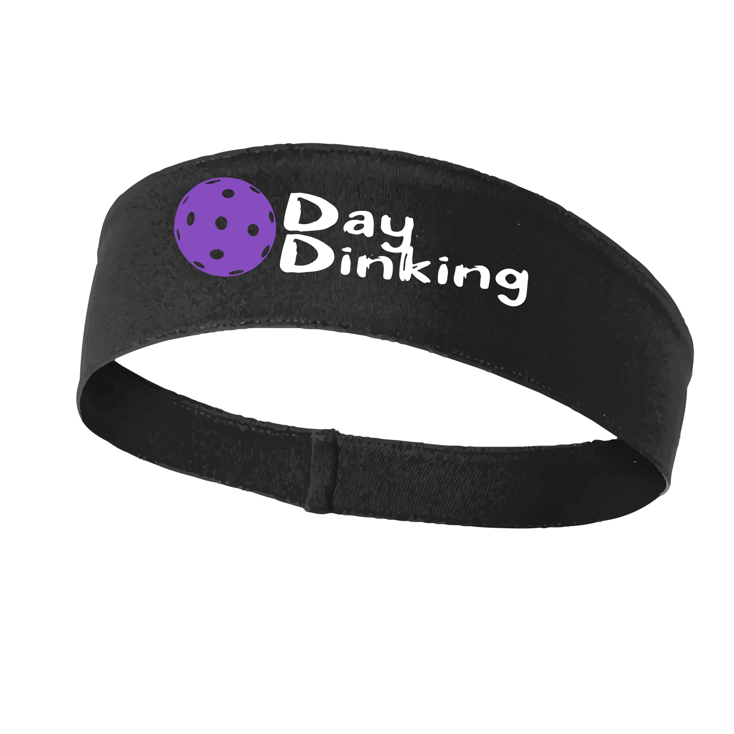 Day Dinking With Pickleballs (Customizable) | Pickleball Headband | 100% Polyester