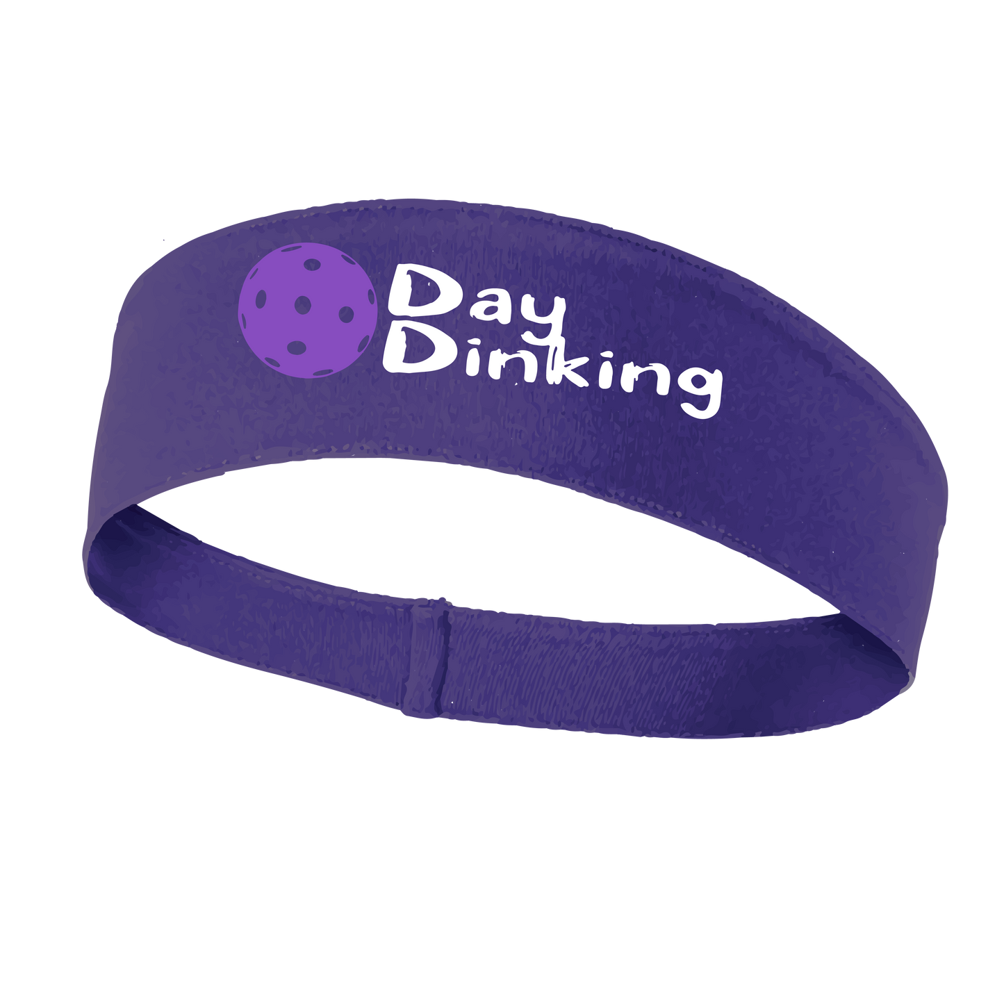 Day Dinking With Pickleballs (Customizable) | Pickleball Headband | 100% Polyester