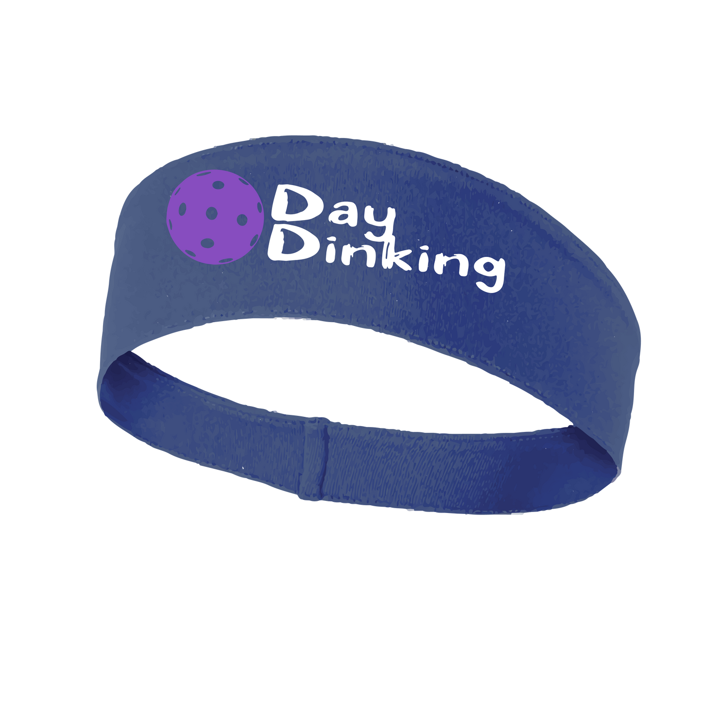 Day Dinking With Pickleballs (Customizable) | Pickleball Headband | 100% Polyester