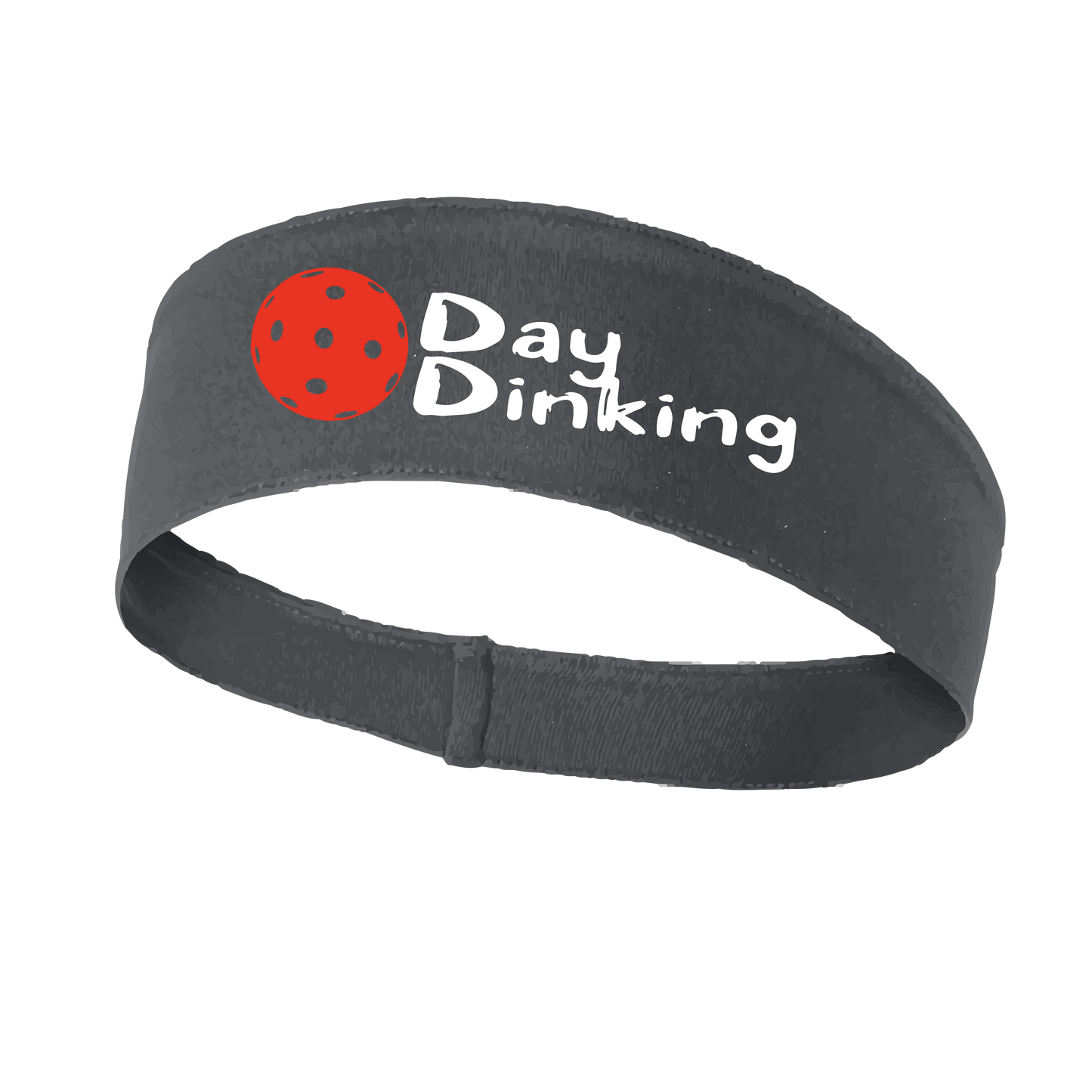 Day Dinking With Pickleballs (Customizable) | Pickleball Headband | 100% Polyester