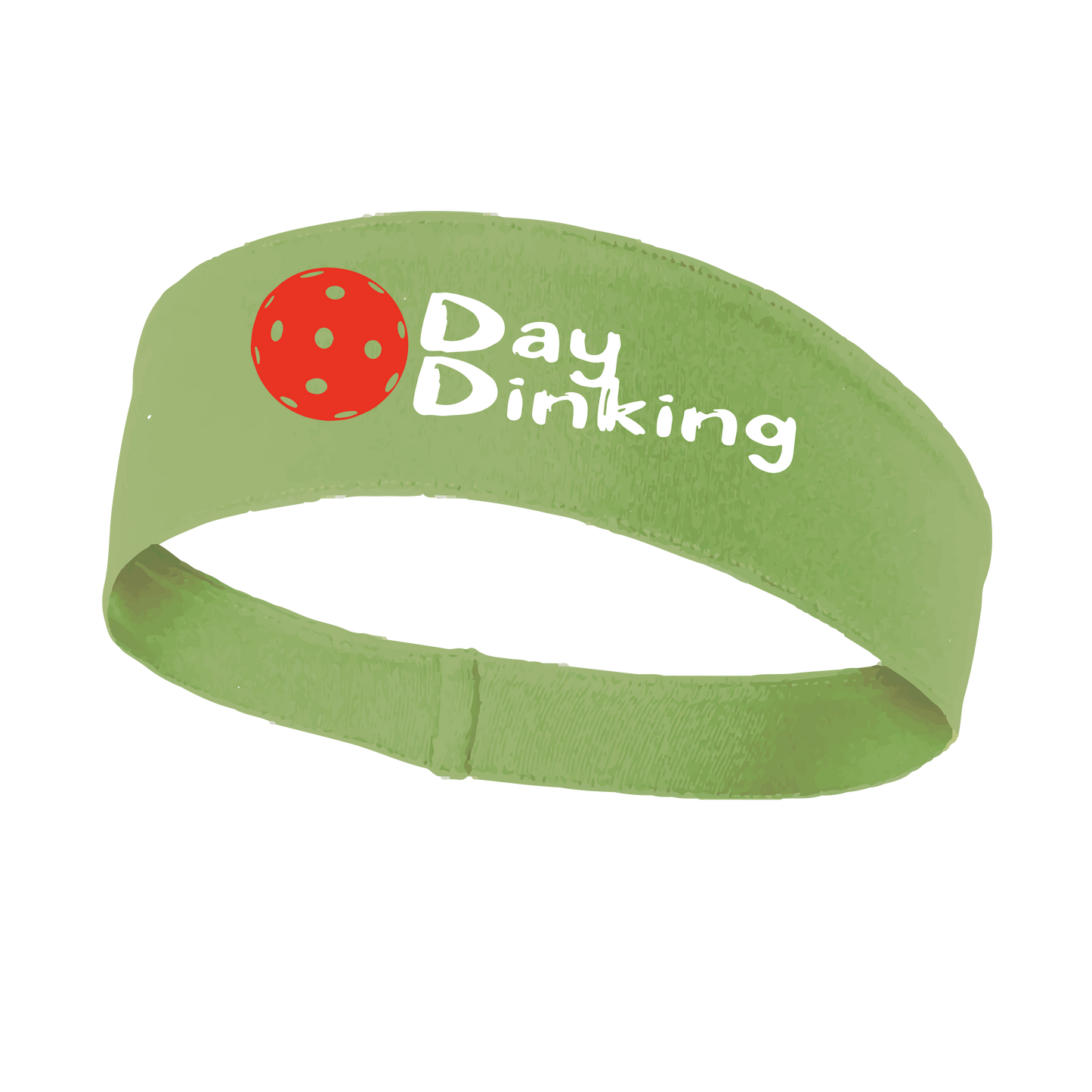 Day Dinking With Pickleballs (Customizable) | Pickleball Headband | 100% Polyester