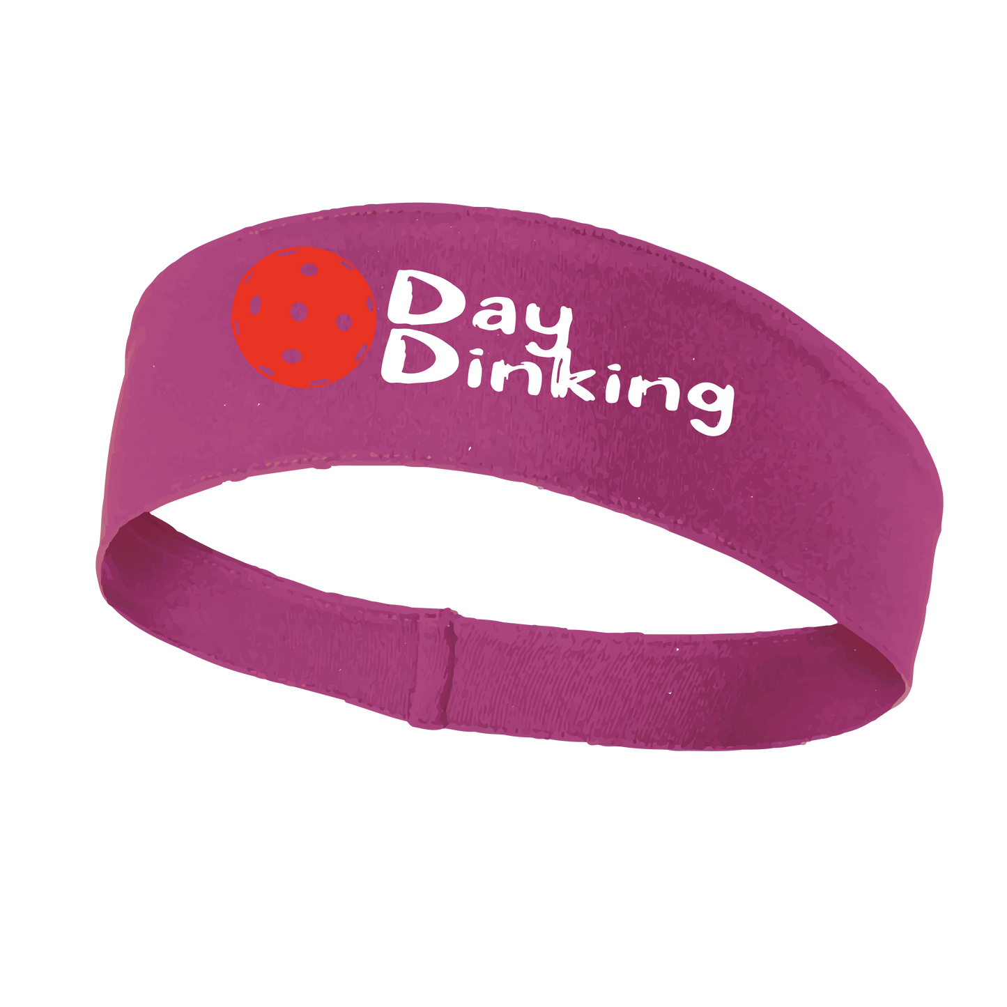 Day Dinking With Pickleballs (Customizable) | Pickleball Headband | 100% Polyester