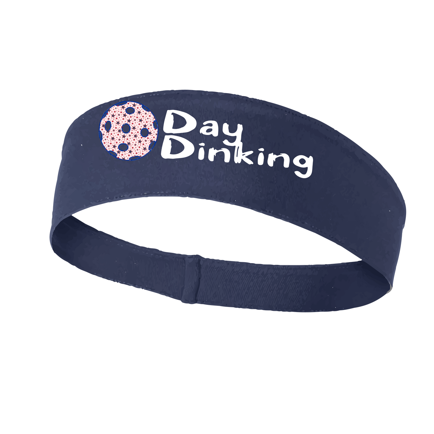 Day Dinking With Pickleballs (Customizable) | Pickleball Headband | 100% Polyester