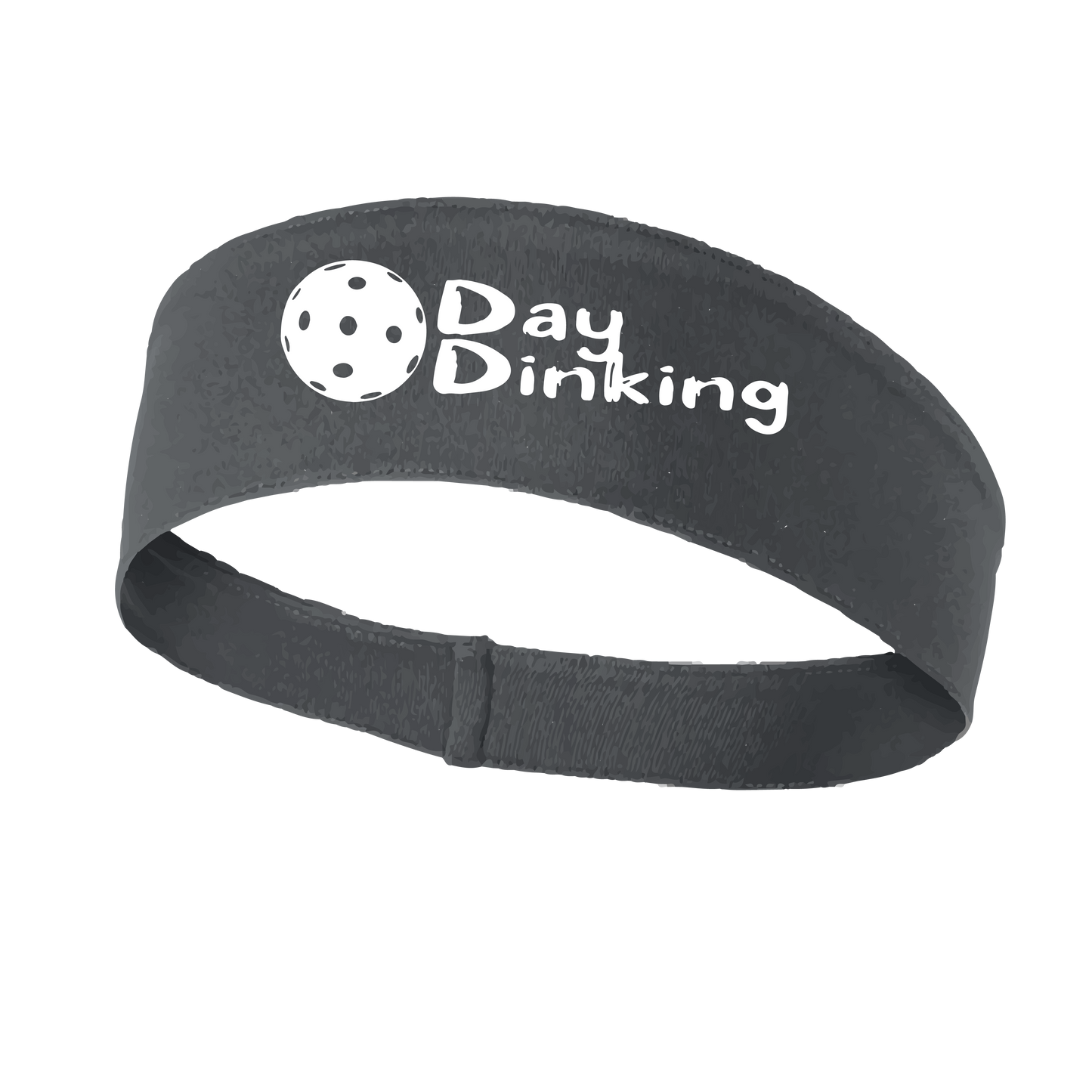 Day Dinking With Pickleballs (Customizable) | Pickleball Headband | 100% Polyester