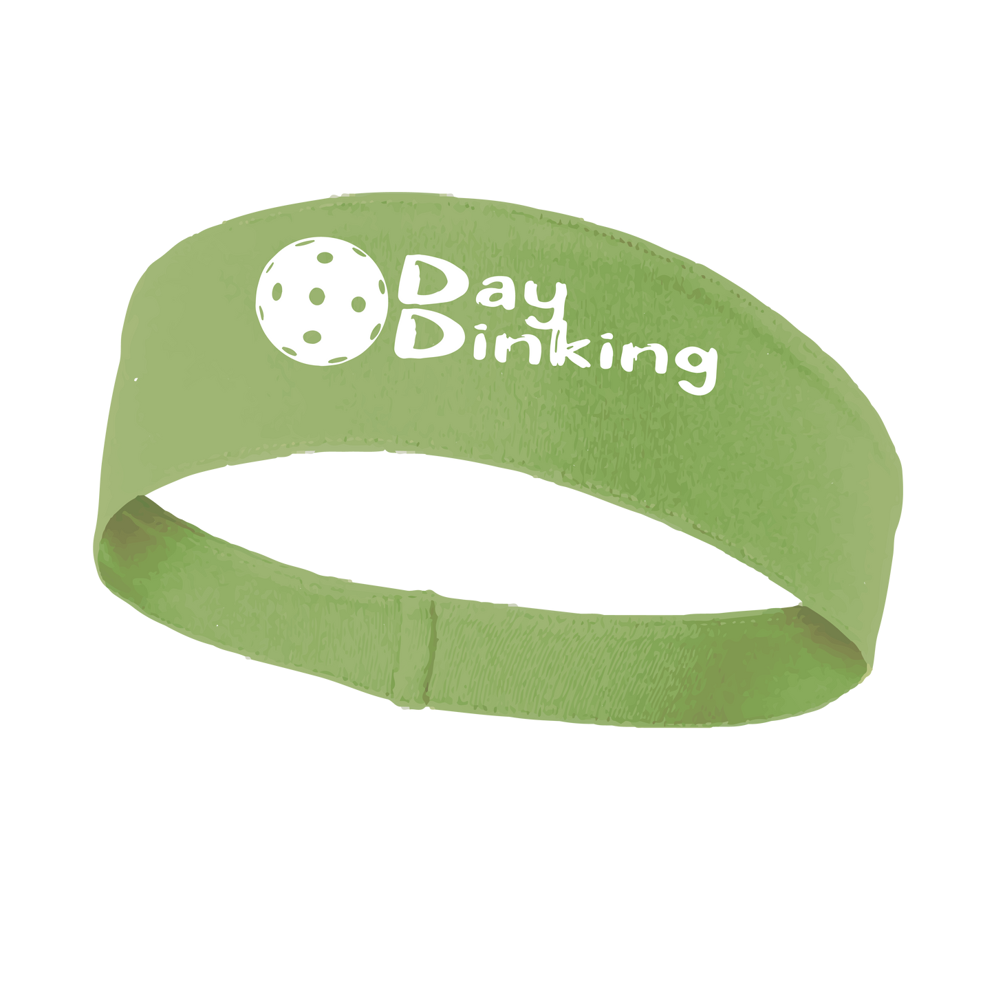 Day Dinking With Pickleballs (Customizable) | Pickleball Headband | 100% Polyester