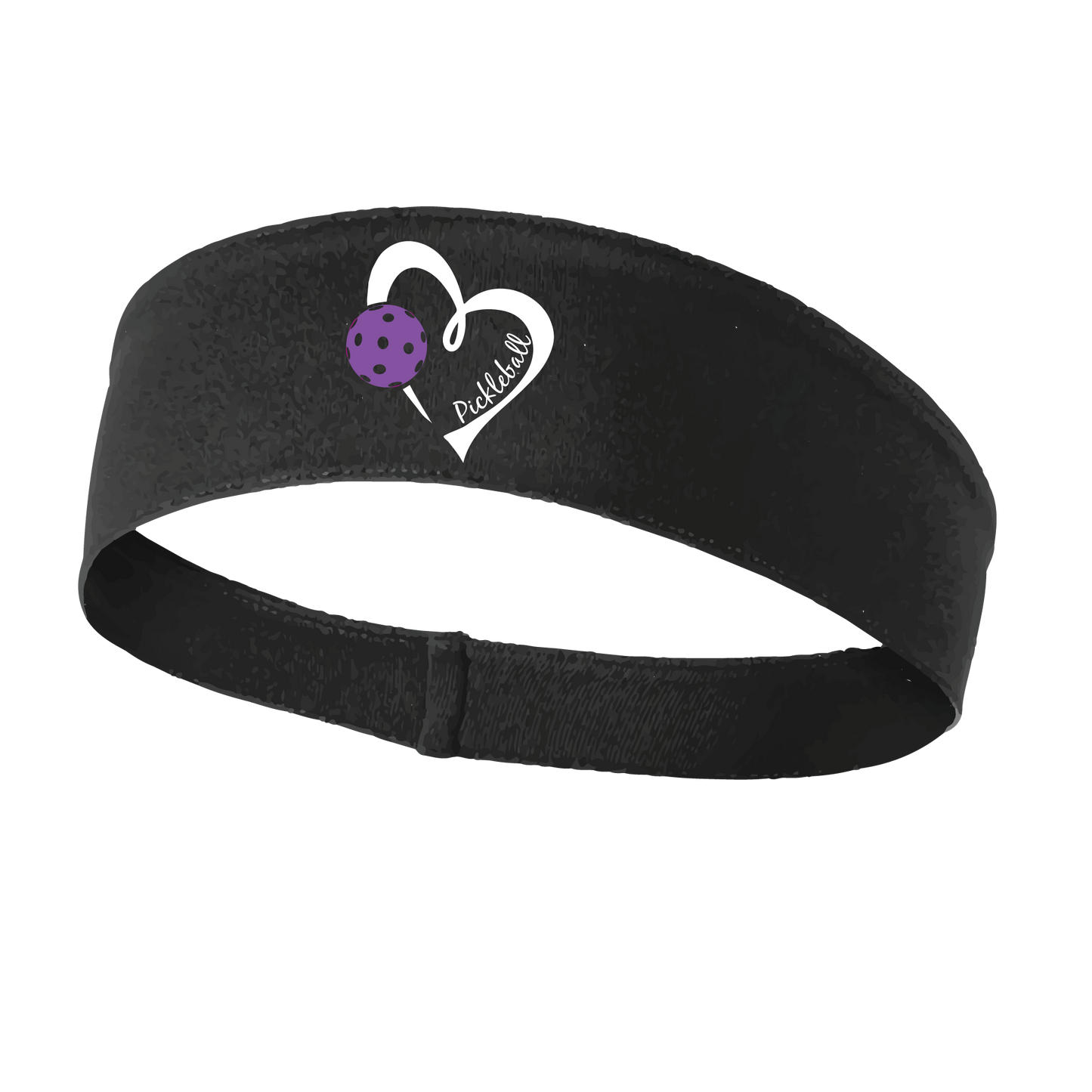 Pickleball Love (Purple) | Pickleball Headband | 100% Polyester